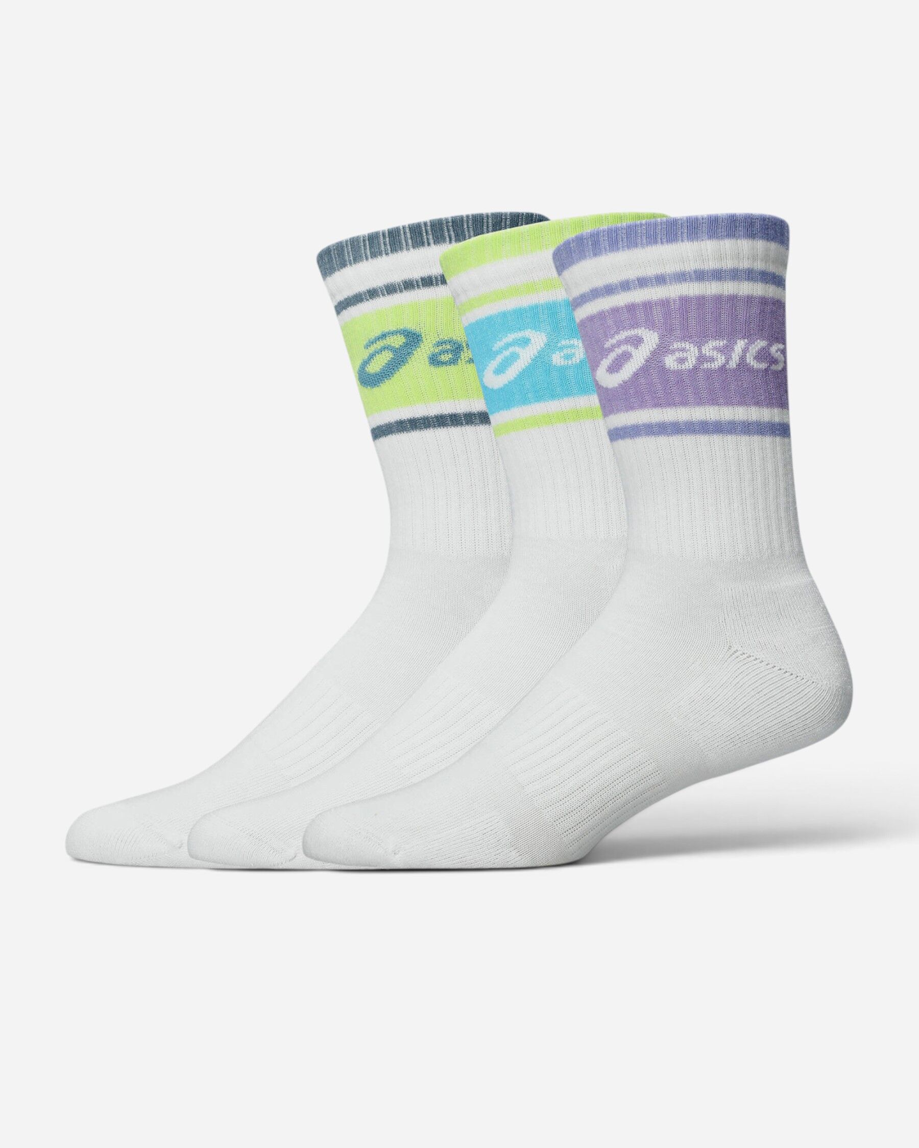 Resim 3 Pack Asics Logo Crew Sock