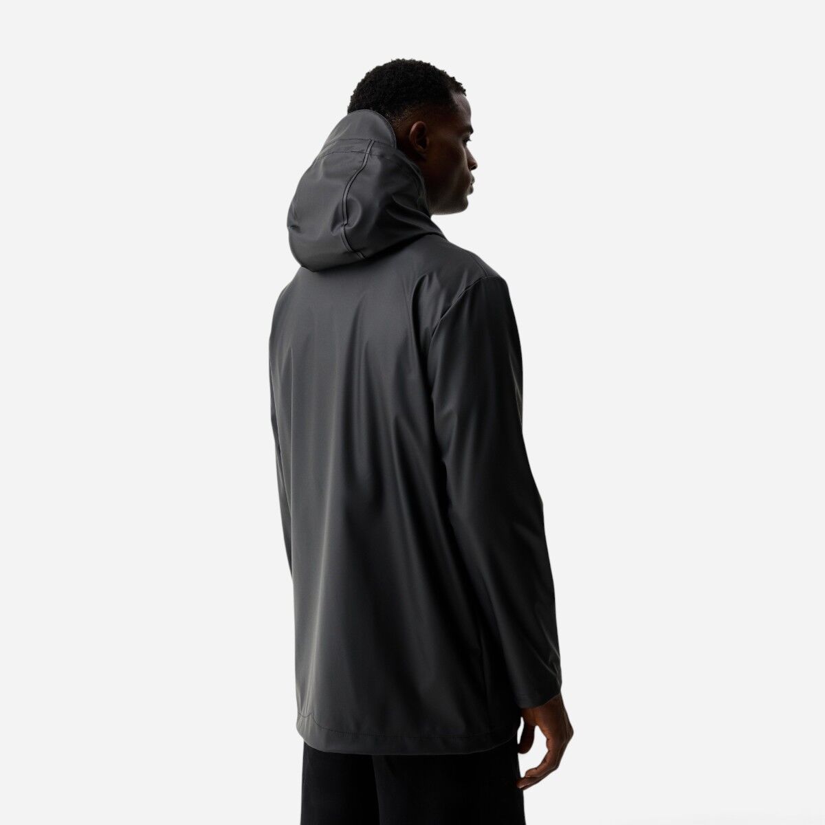 Resim Downpour Jo Unisex Siyah Yağmurluk