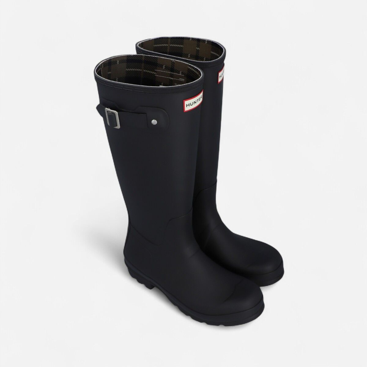 Resim Mens Original Tall Tartan Lining Boot