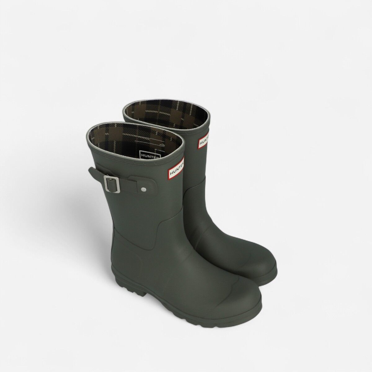 Resim Mens Original Short Tartan Lining Boot
