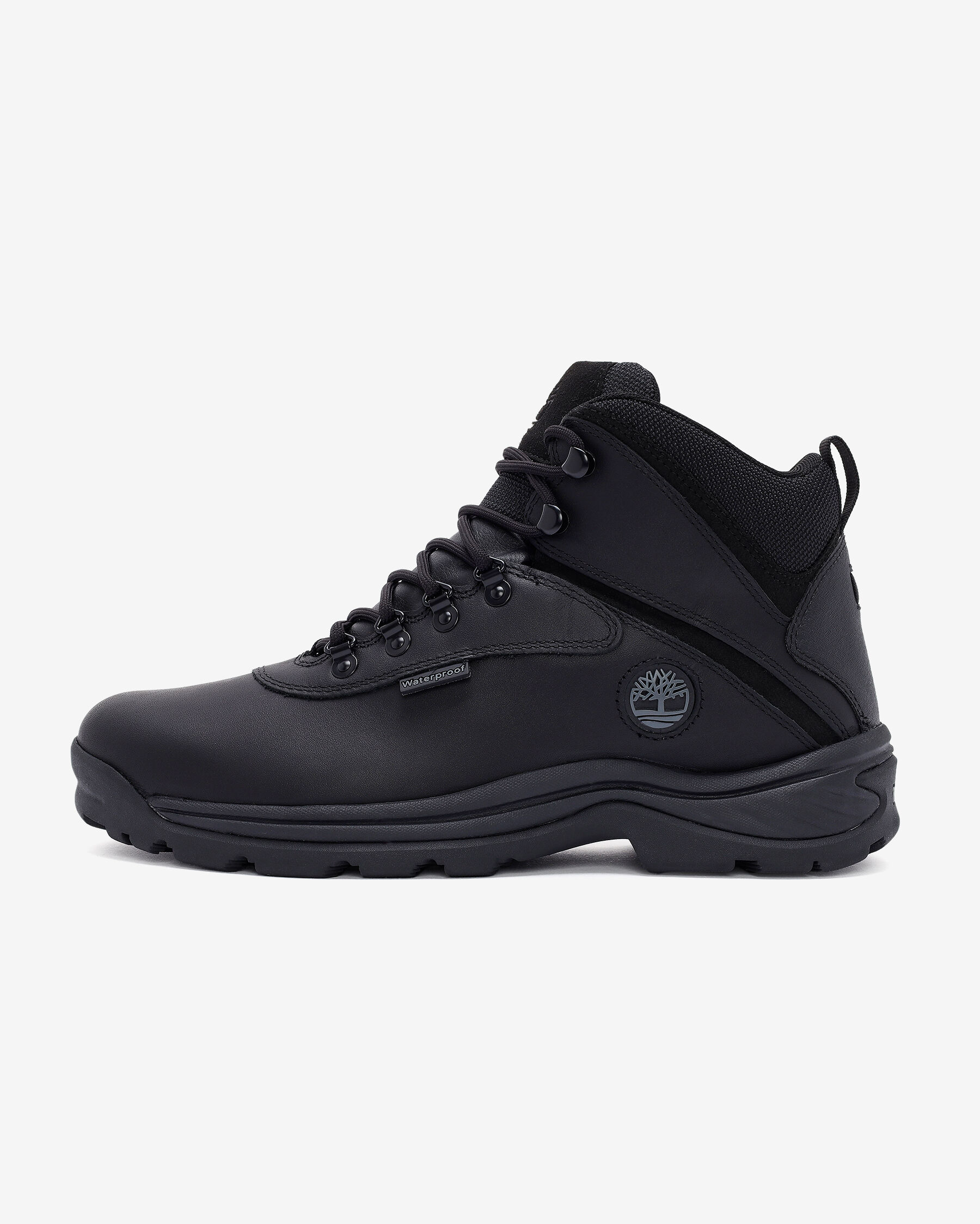 White Ledge Mid Lace Up Waterproof Hiking Boot Erkek Siyah Bot