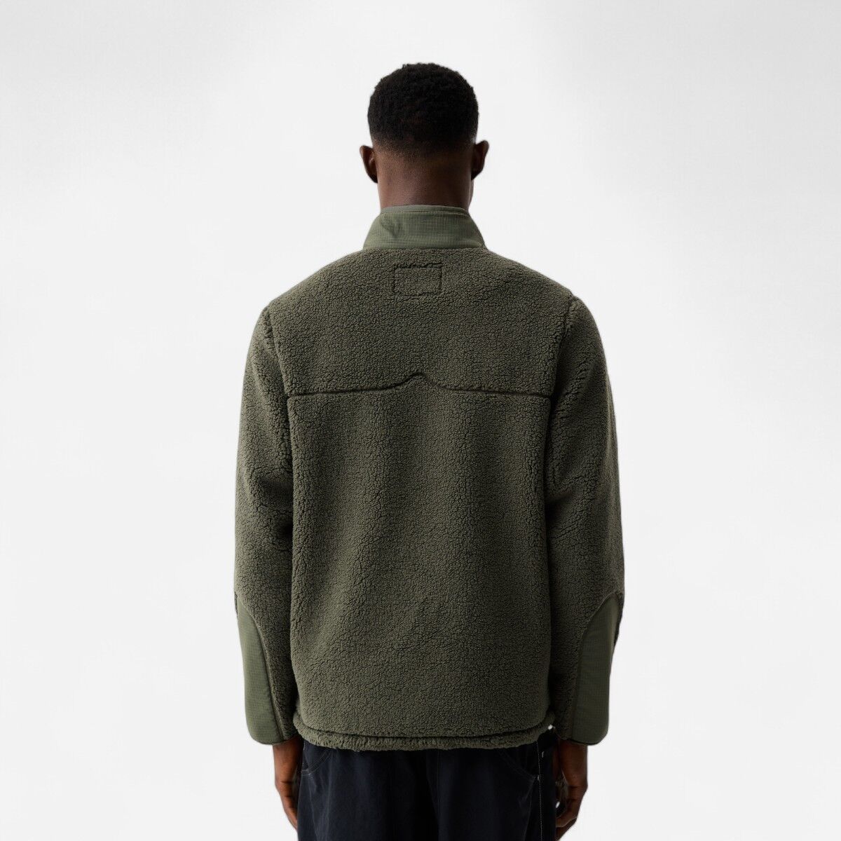 Resim Athol Half Zip Borg Fleece Jacket