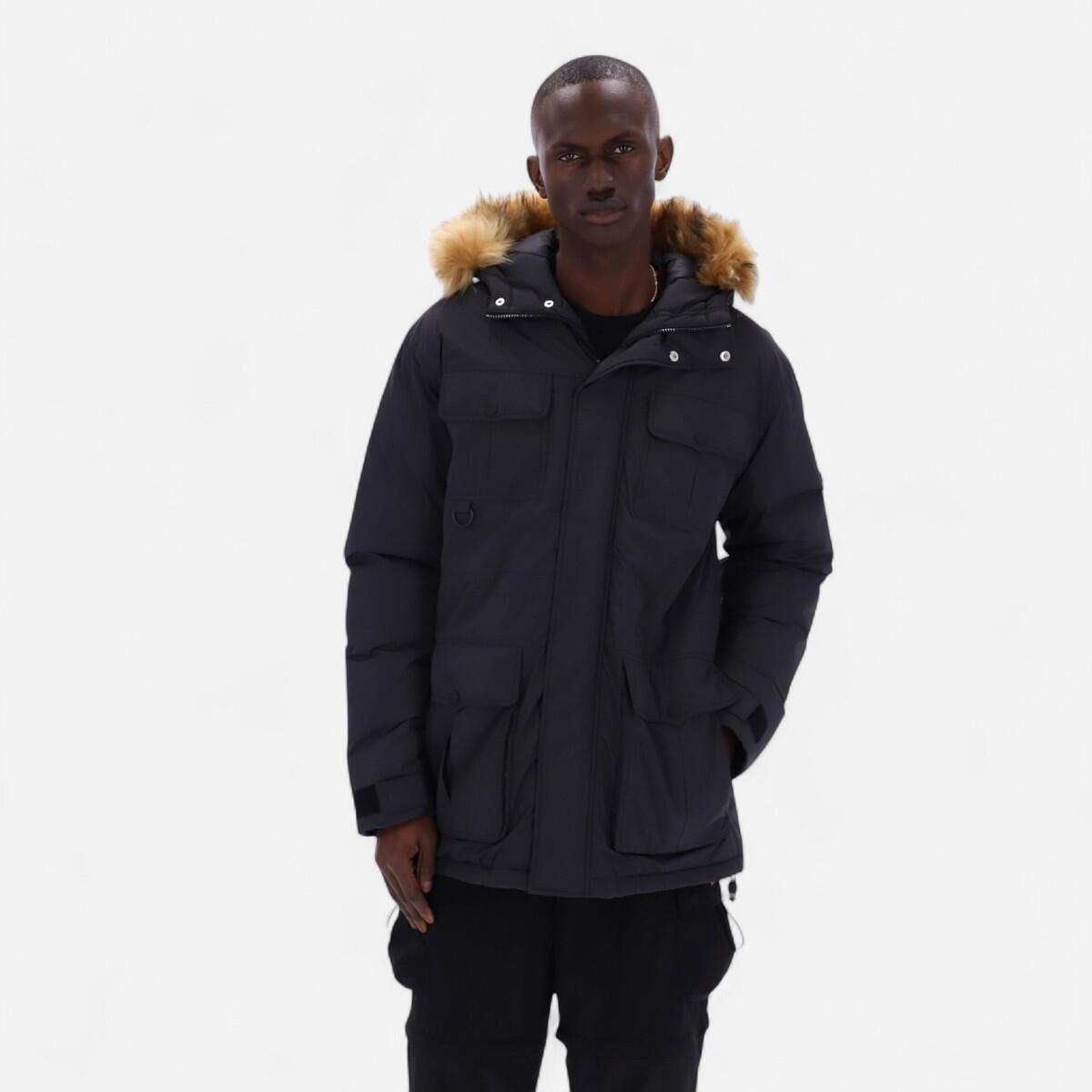 Angus Explorer Parka Erkek Siyah Mont HARM0018252-HB