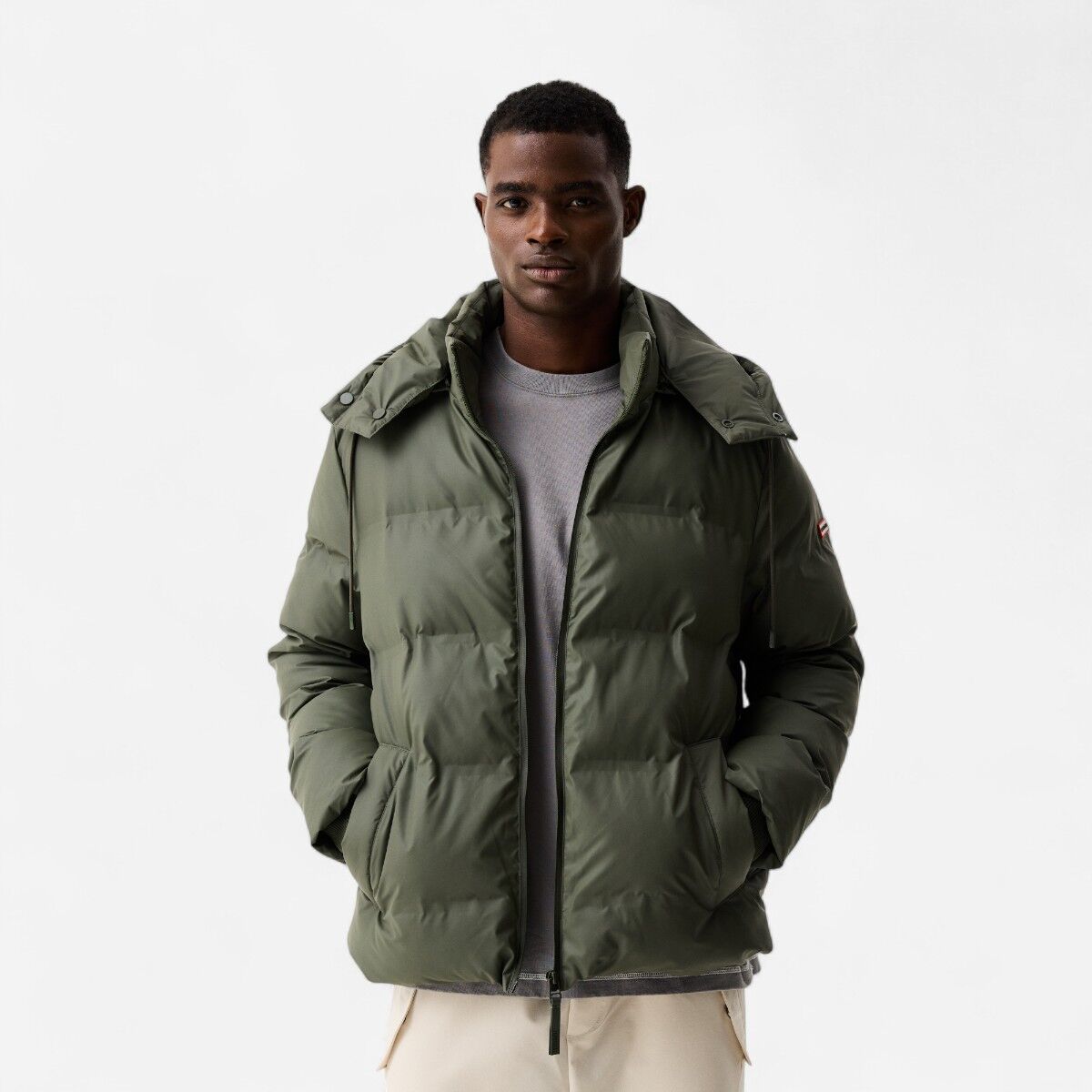Resim Wiley Sonic Welded Pu Puffer Jacket