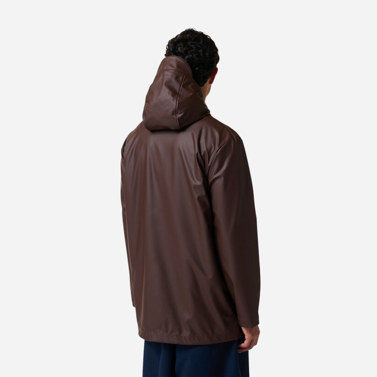Resim Downpour Jo Unisex Kahverengi Yağmurluk