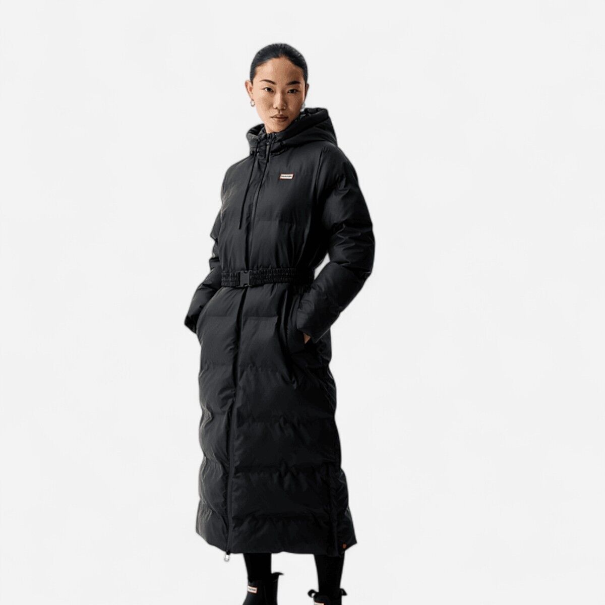 Resim Hutchison Sonic Welded Pu Long Puffer Jacket