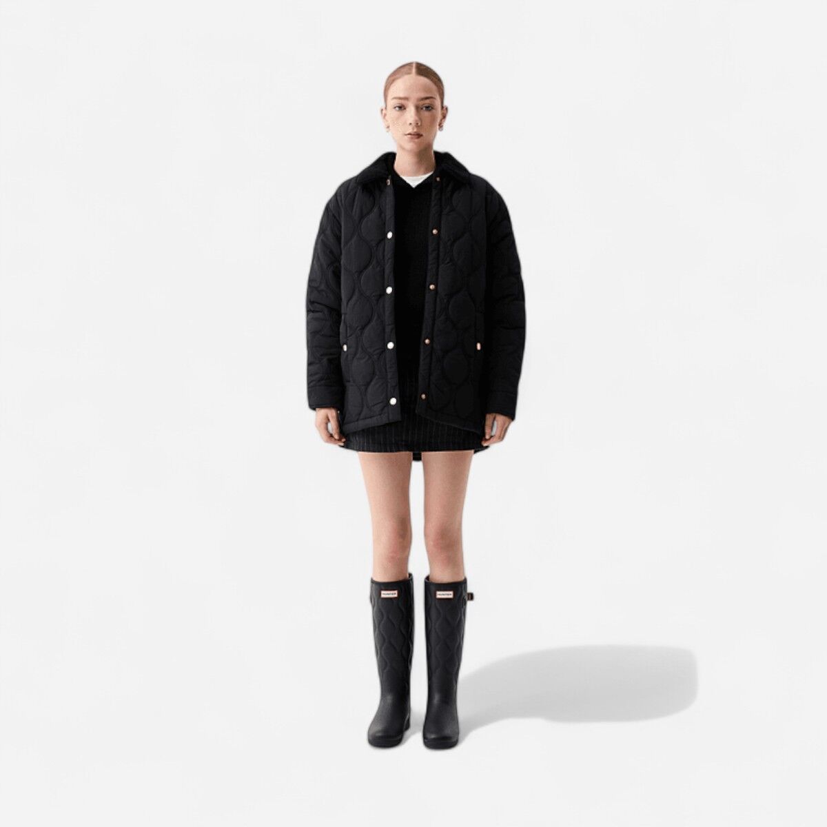 Resim Witton Quilted Shacket