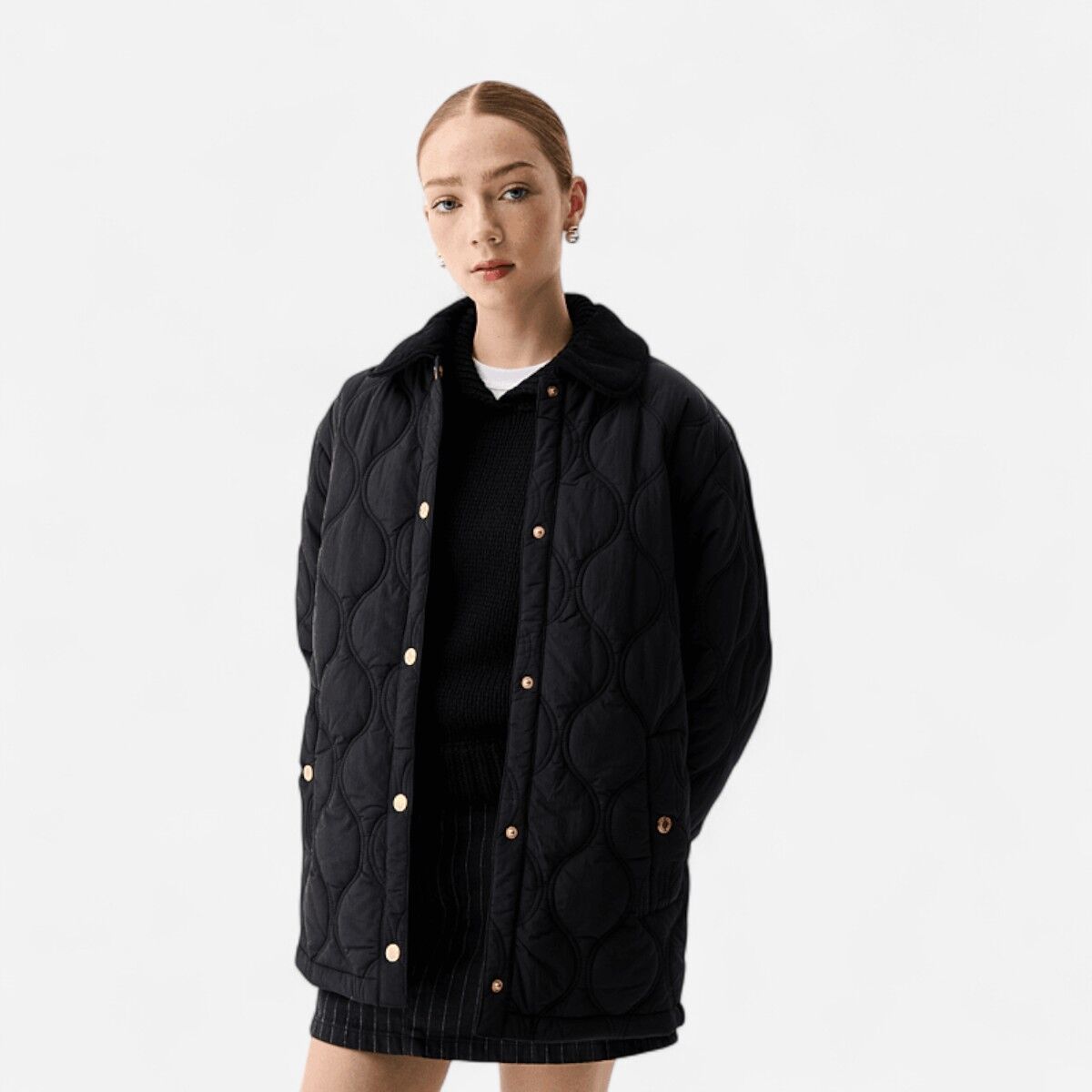 Resim Witton Quilted Shacket