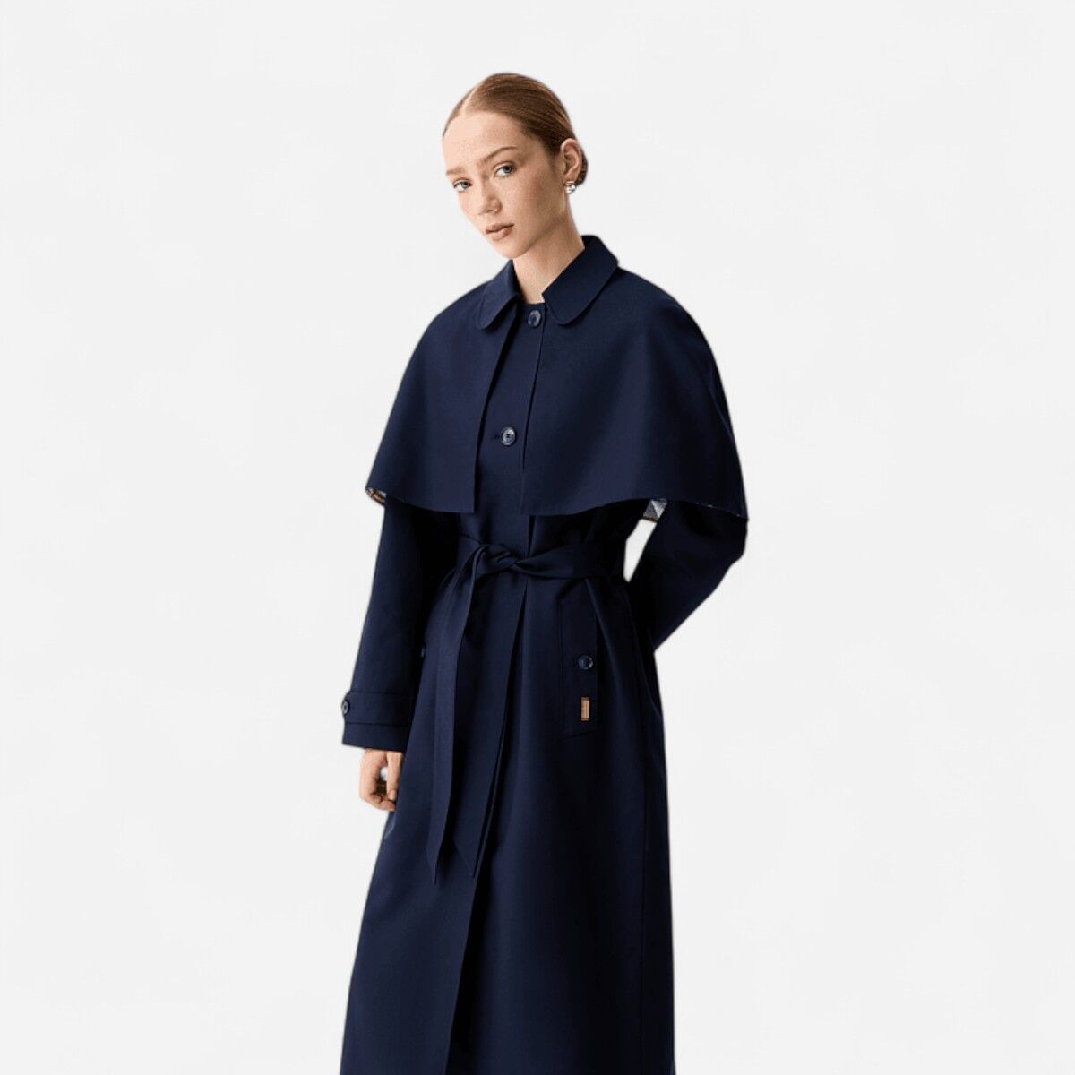 2026SS L'Appartement TRENCH CAPE ネイビー TRENCH CAPE（トレンチコート）｜L'Appartement（アパルトモン）の通販