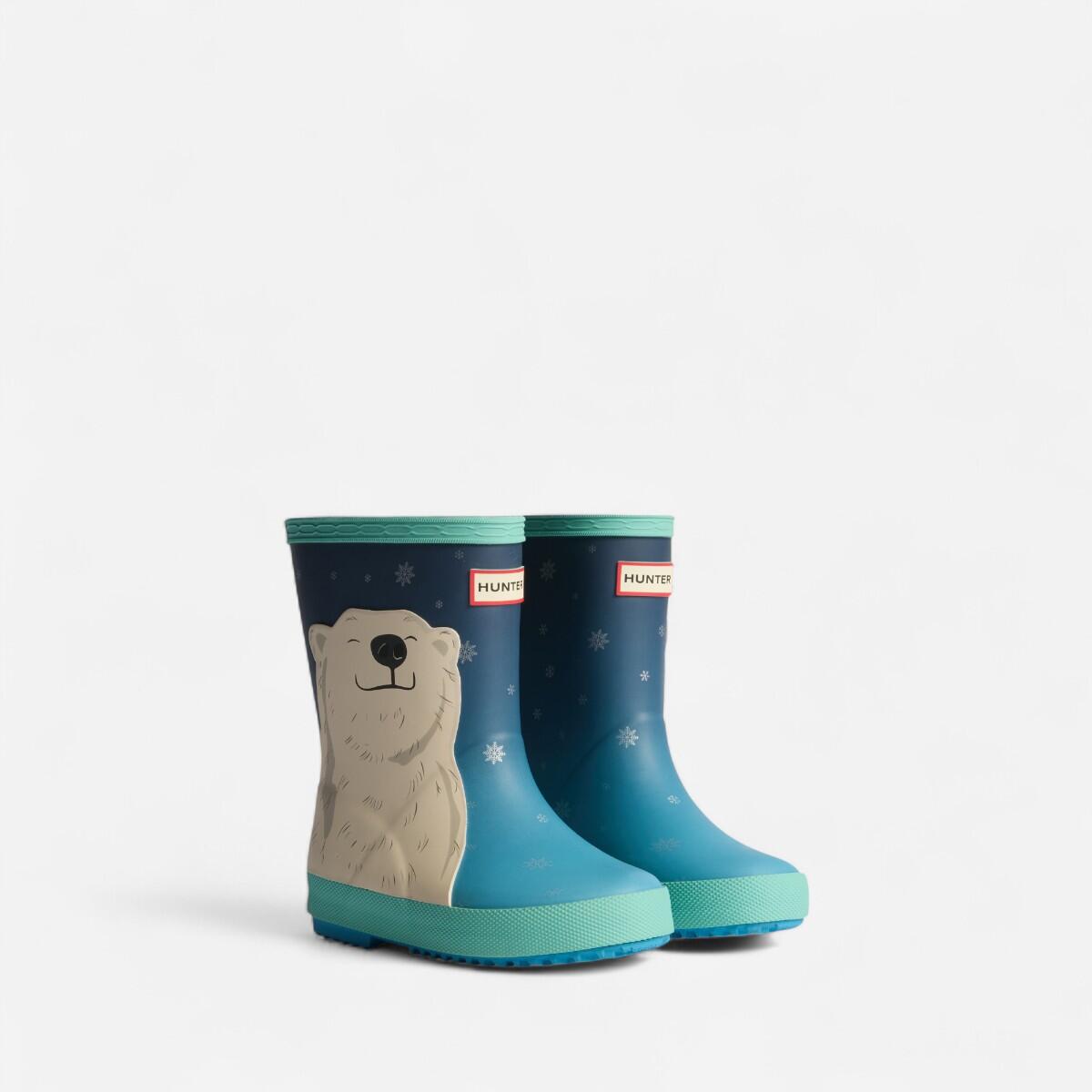Resim Kids First Polar Bear Print Boot