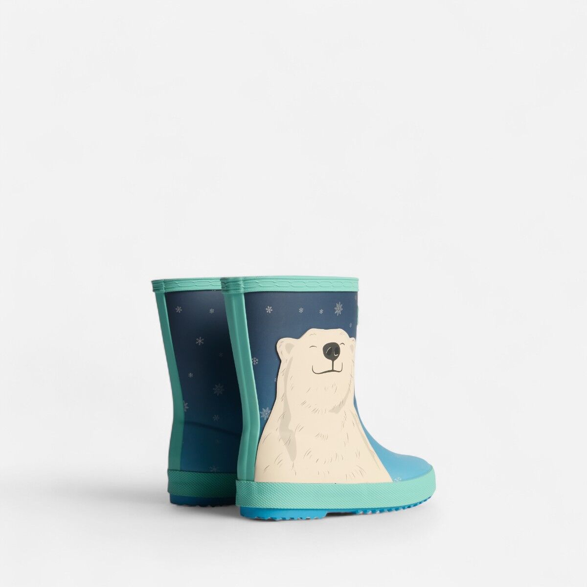 Resim Kids First Polar Bear Print Boot