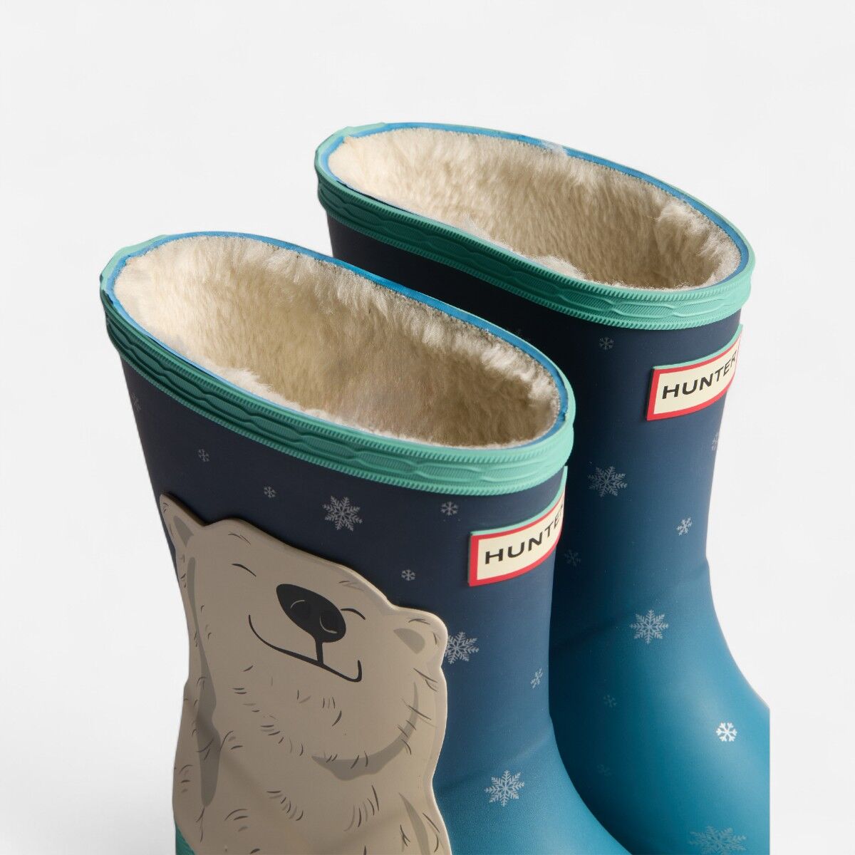 Resim Kids First Polar Bear Print Boot
