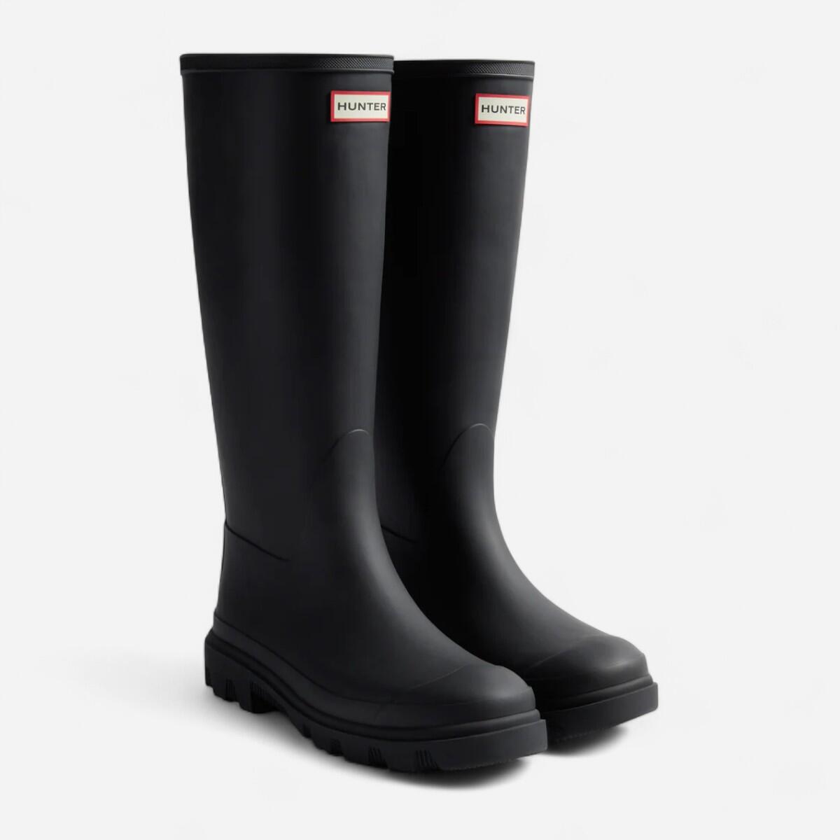 Unisex Downpour Tall Boot Unisex Siyah Uzun Bot HFRU0001251-BLK