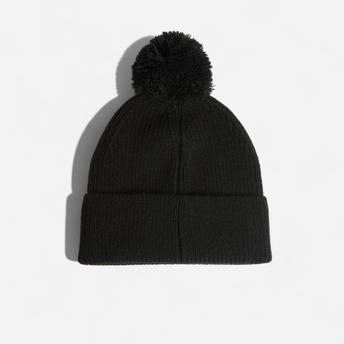 Resim Anagach Ribbed Pom Beanie/gloves Box Set