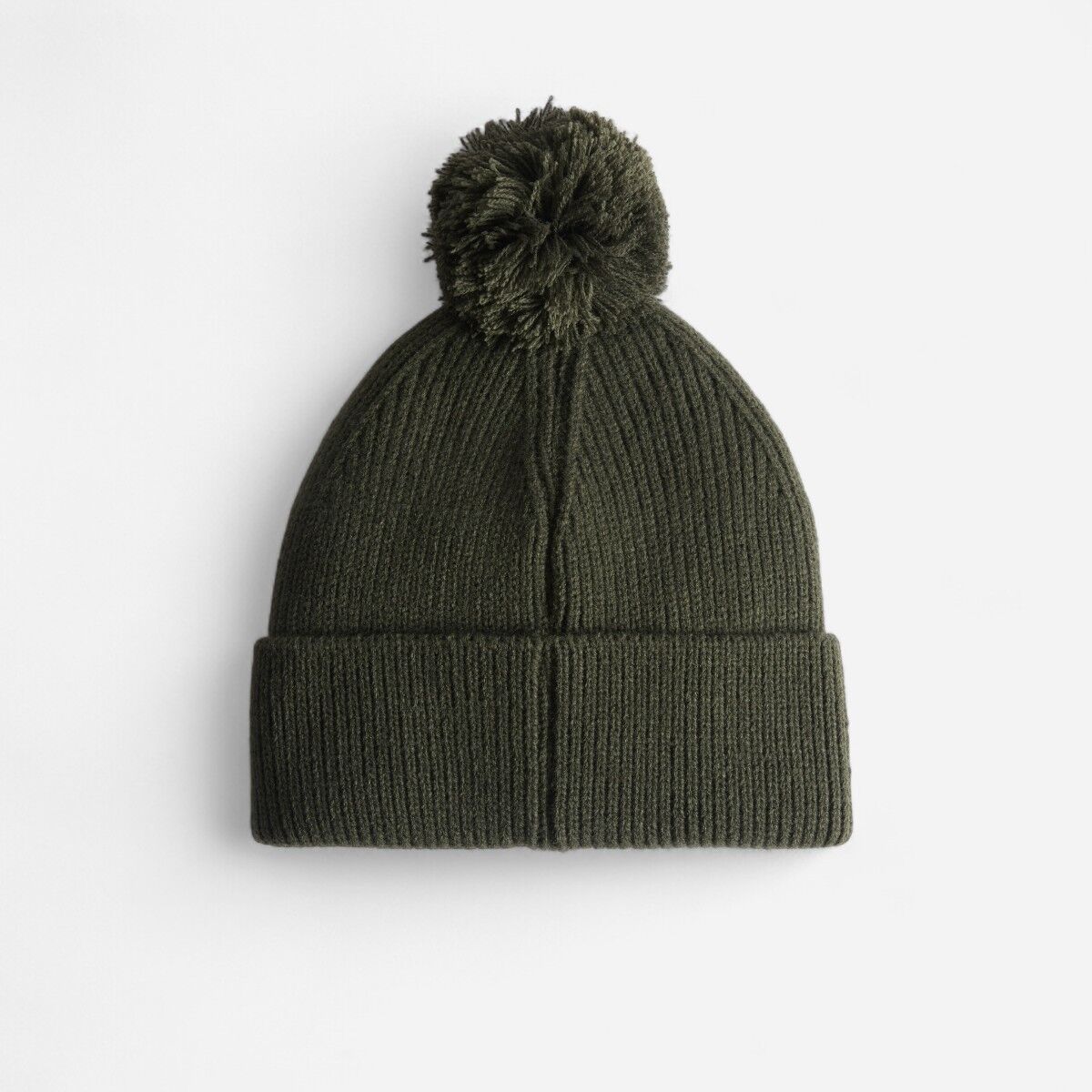 Resim Anagach Ribbed Pom Beanie/gloves Box Set