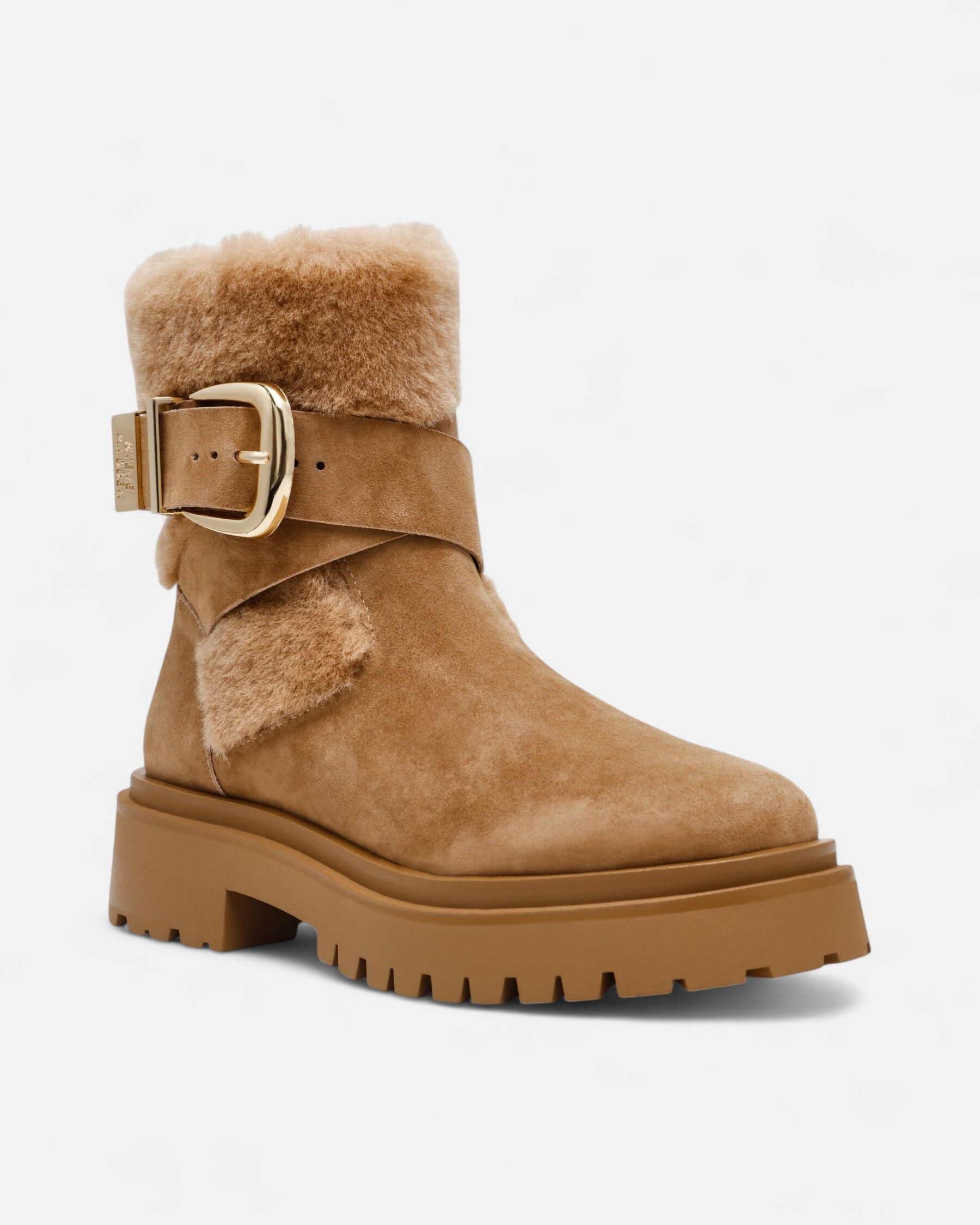 Resim Lodge Tan Suede