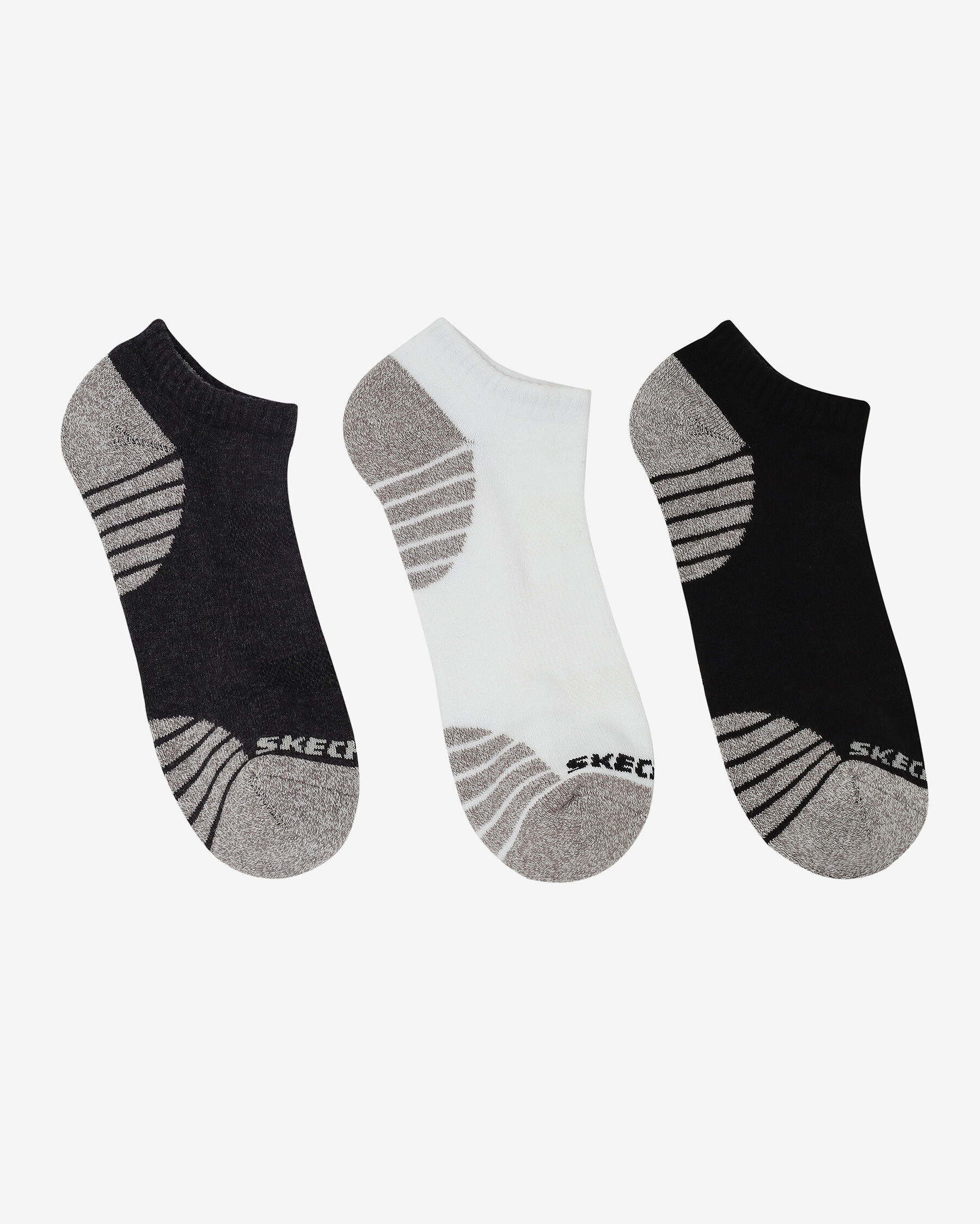 Resim 3'Lu Unisex Yarim Taban Destekli Low Cut Corap