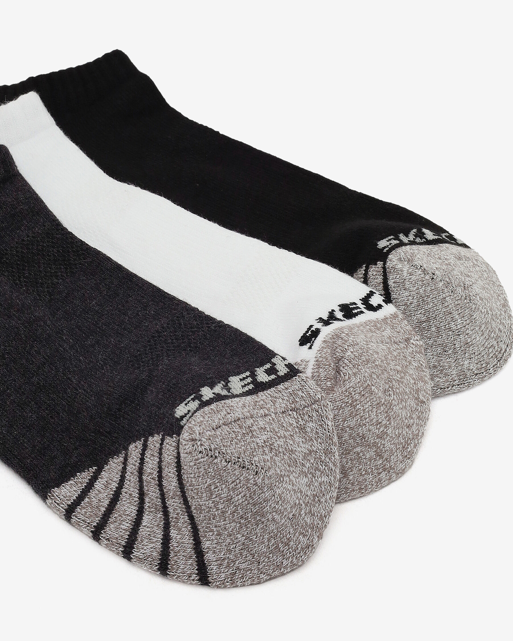 Resim 3'Lu Unisex Yarim Taban Destekli Low Cut Corap