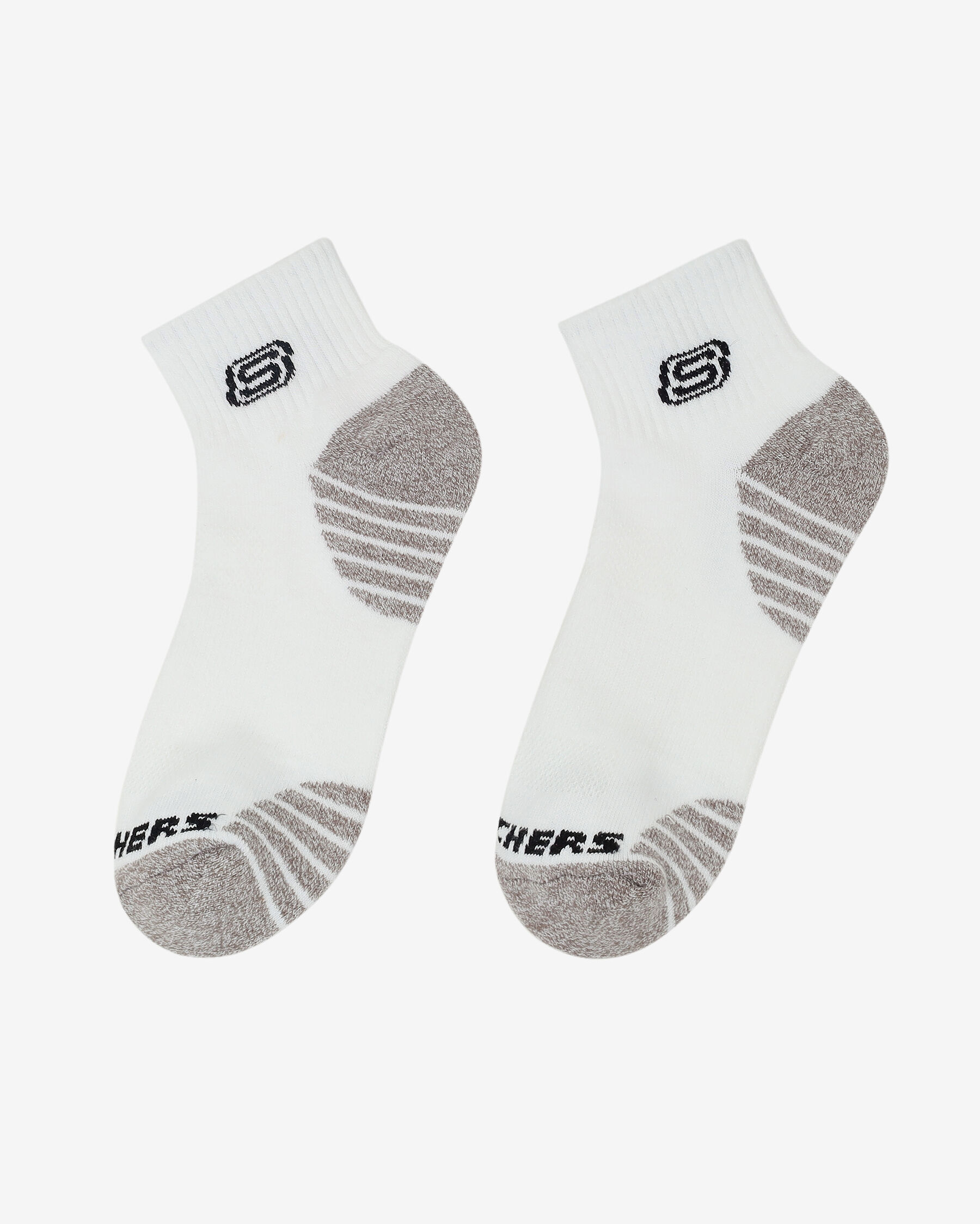 Resim 3'Lu Unisex Yarim Taban Destekli Quarter Crew Corap