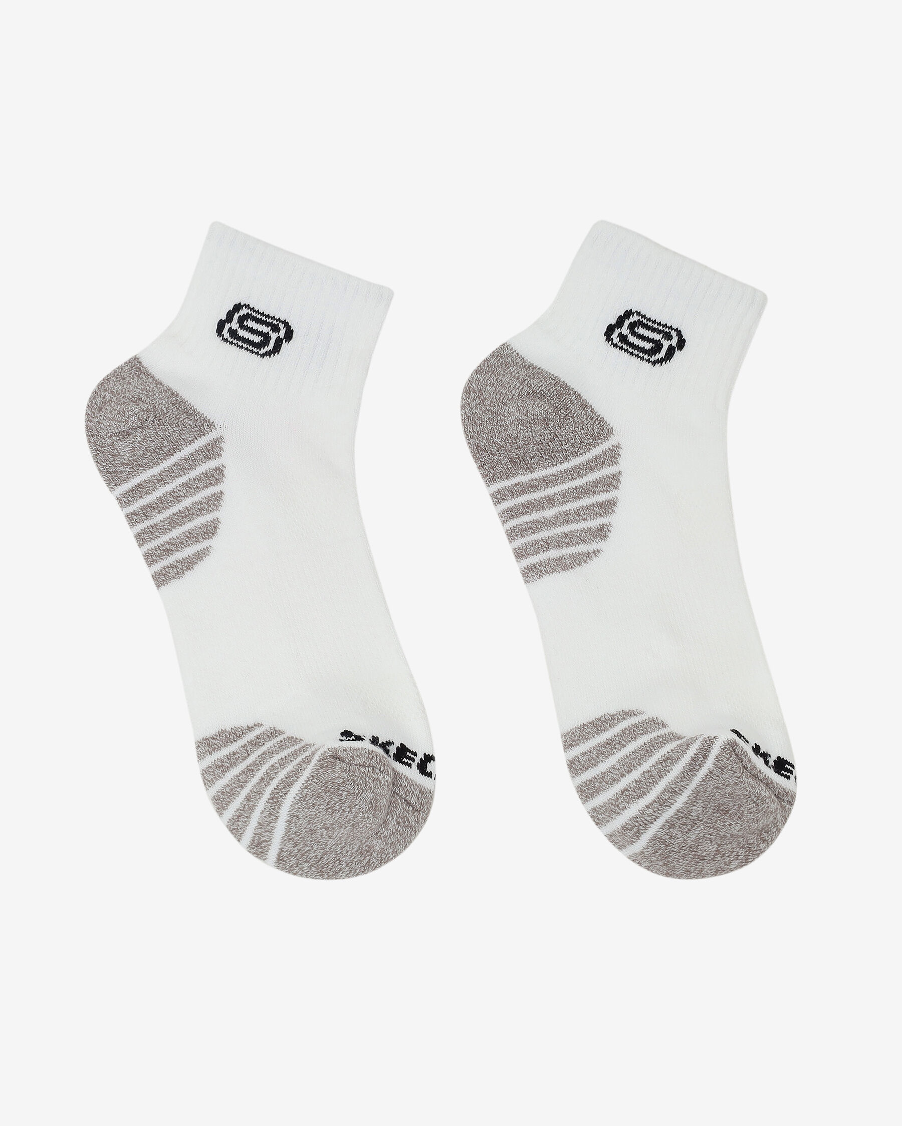 Resim 3'Lu Unisex Yarim Taban Destekli Quarter Crew Corap