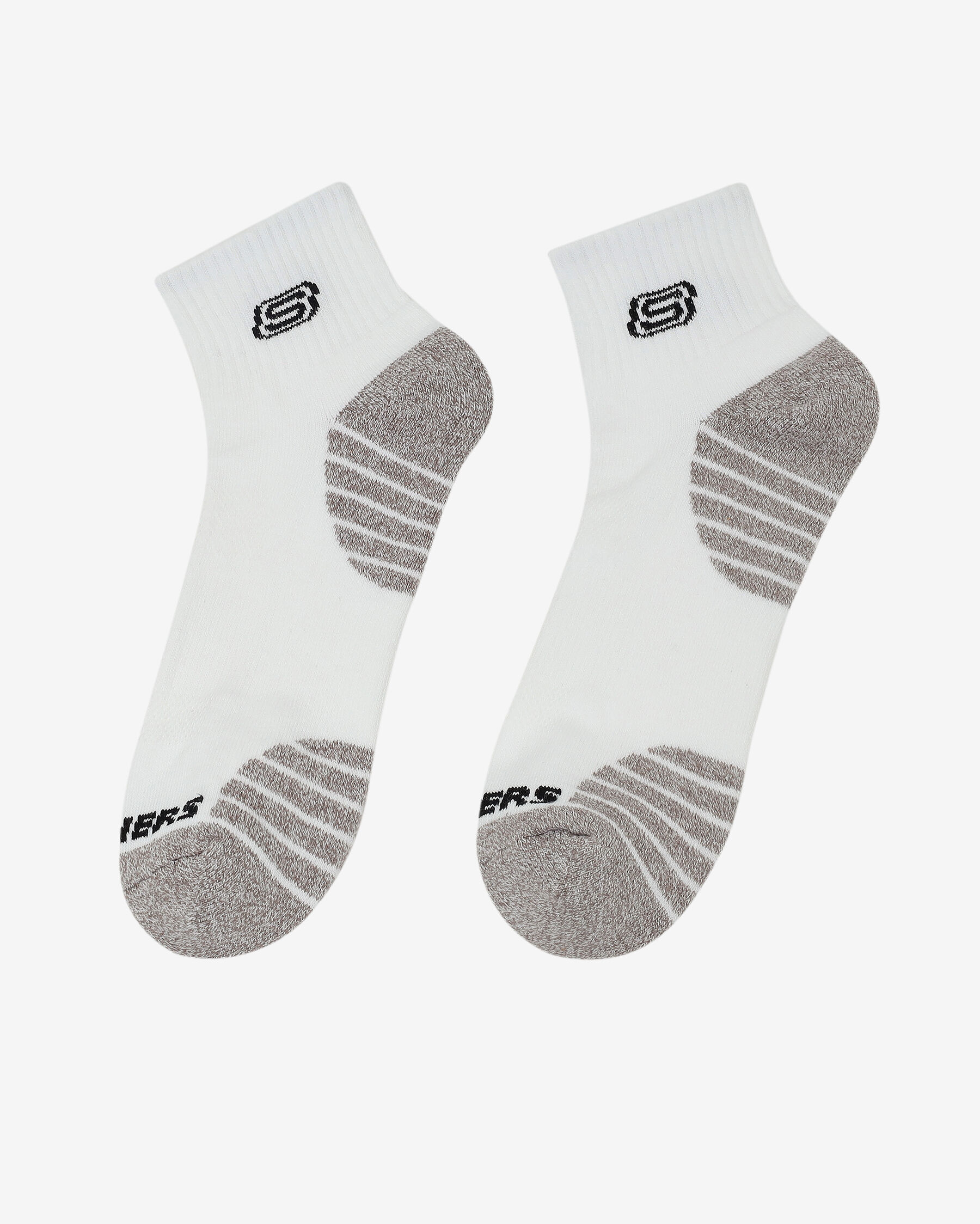 Resim 3'Lu Unisex Yarim Taban Destekli Quarter Crew Corap