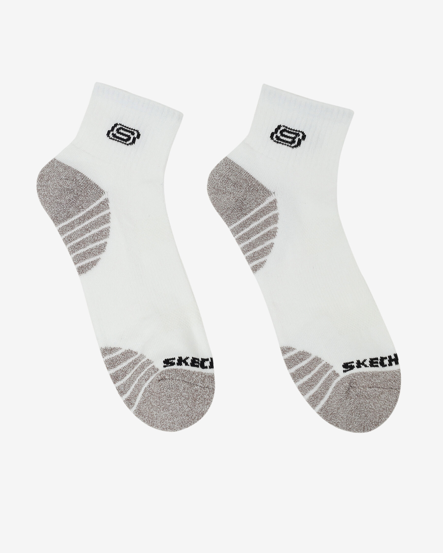 Resim 3'Lu Unisex Yarim Taban Destekli Quarter Crew Corap