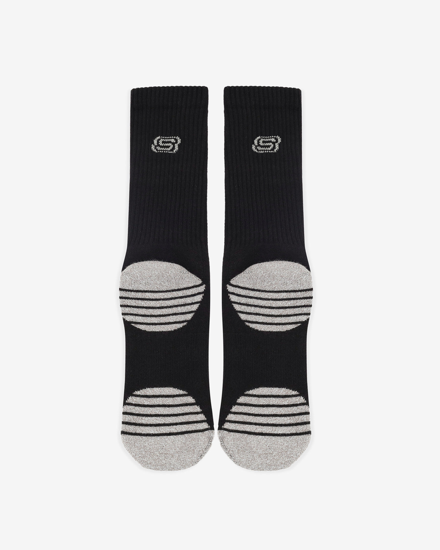 Resim 3'Lu Unisex Yarim Taban Destekli Crew Corap