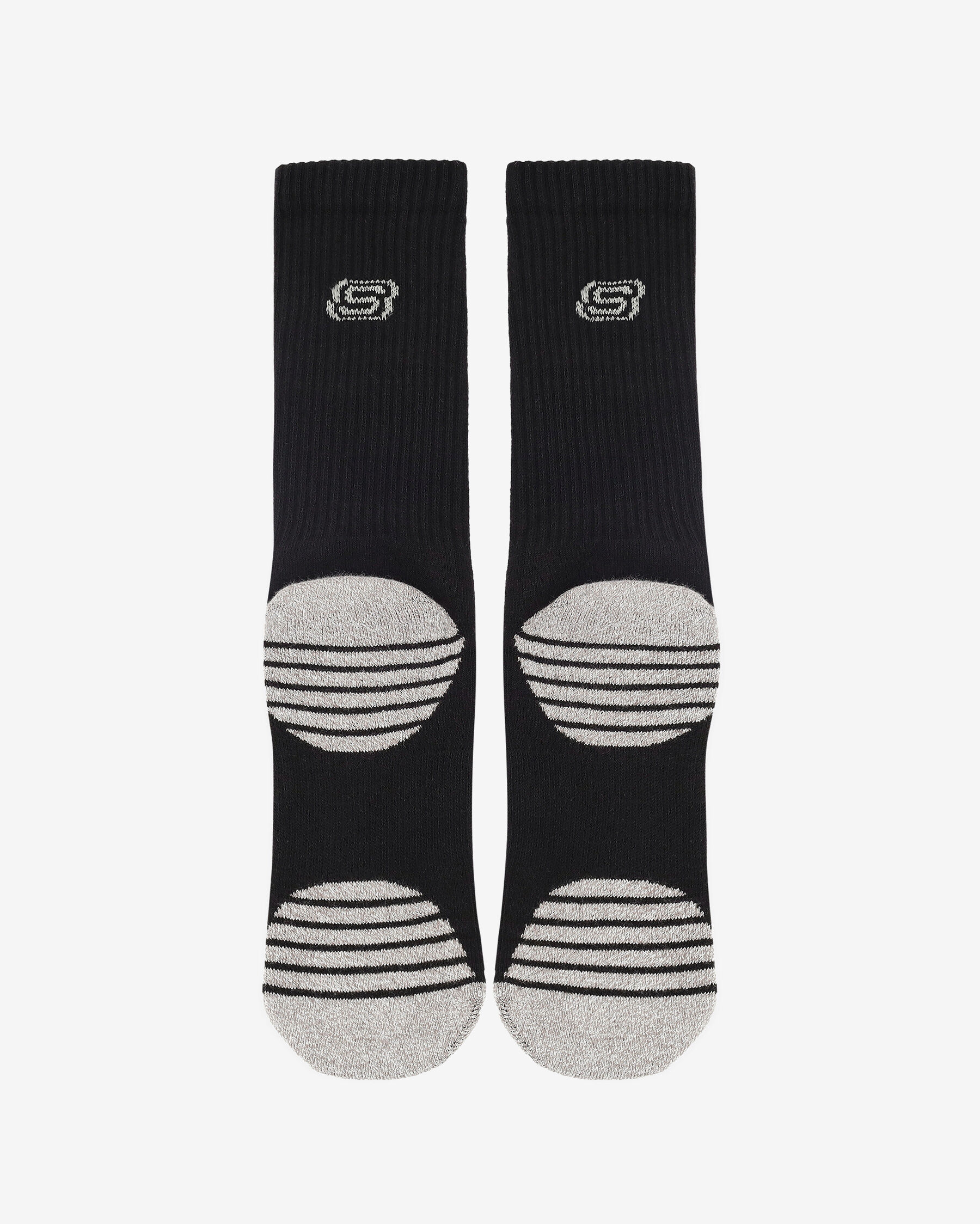 Resim 3'Lu Unisex Yarim Taban Destekli Crew Corap