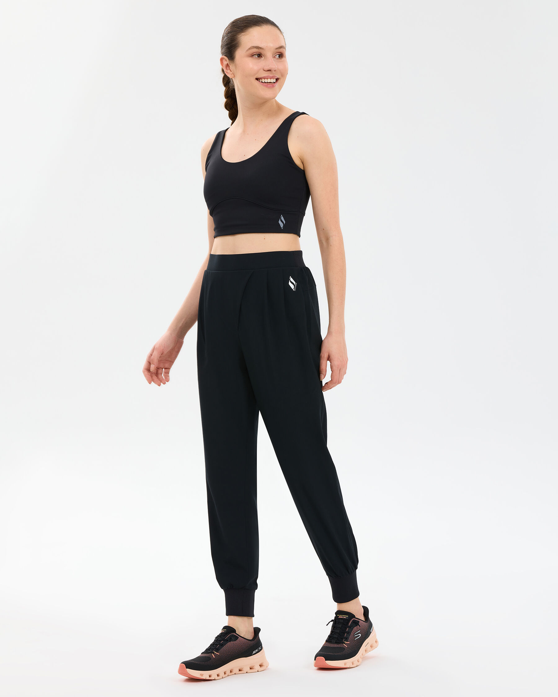 W Micro Pant Kadın Siyah Eşofman Altı S211078-3817
