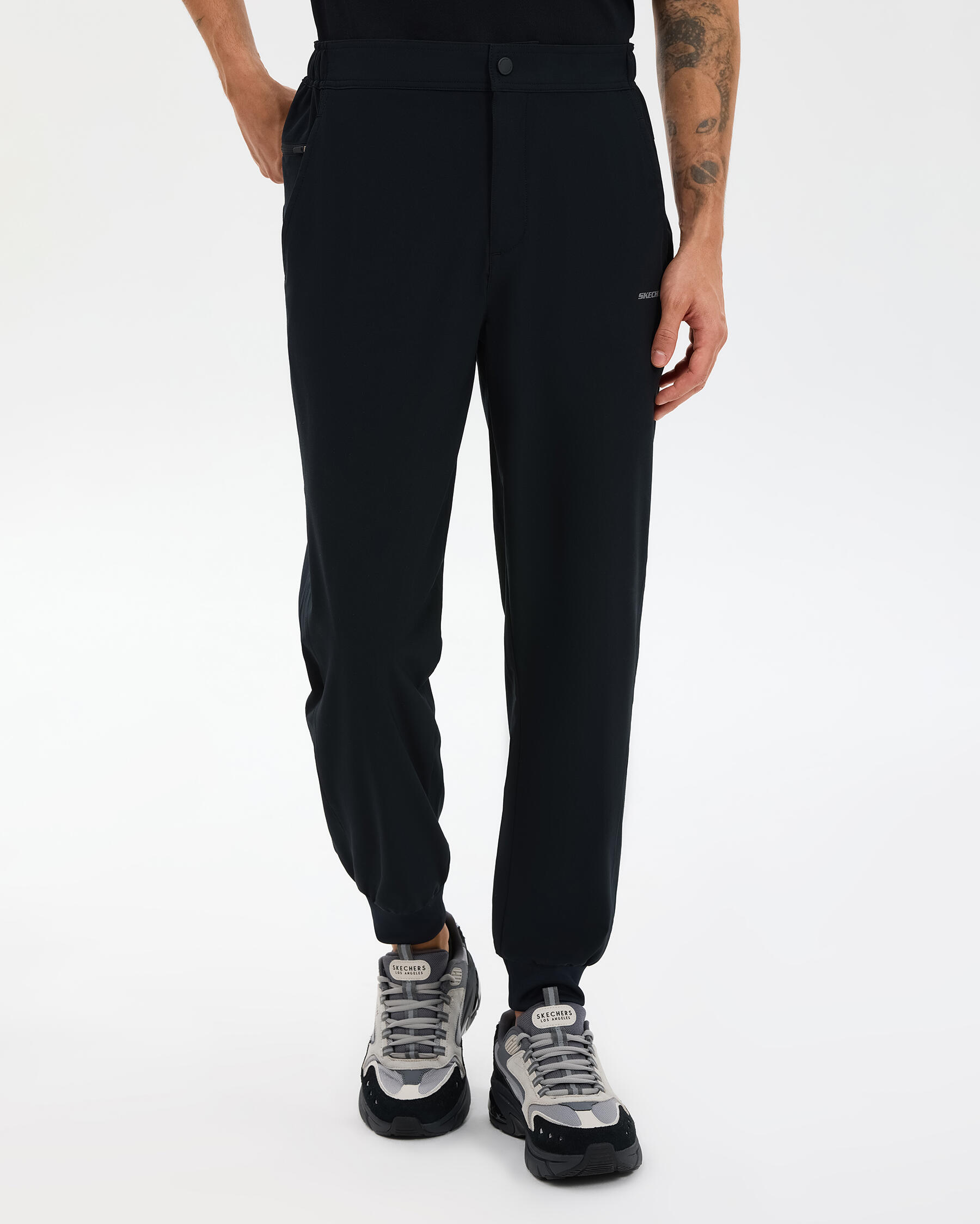Resim M Micro Coll. Side Zipper Jogger Fit Pant
