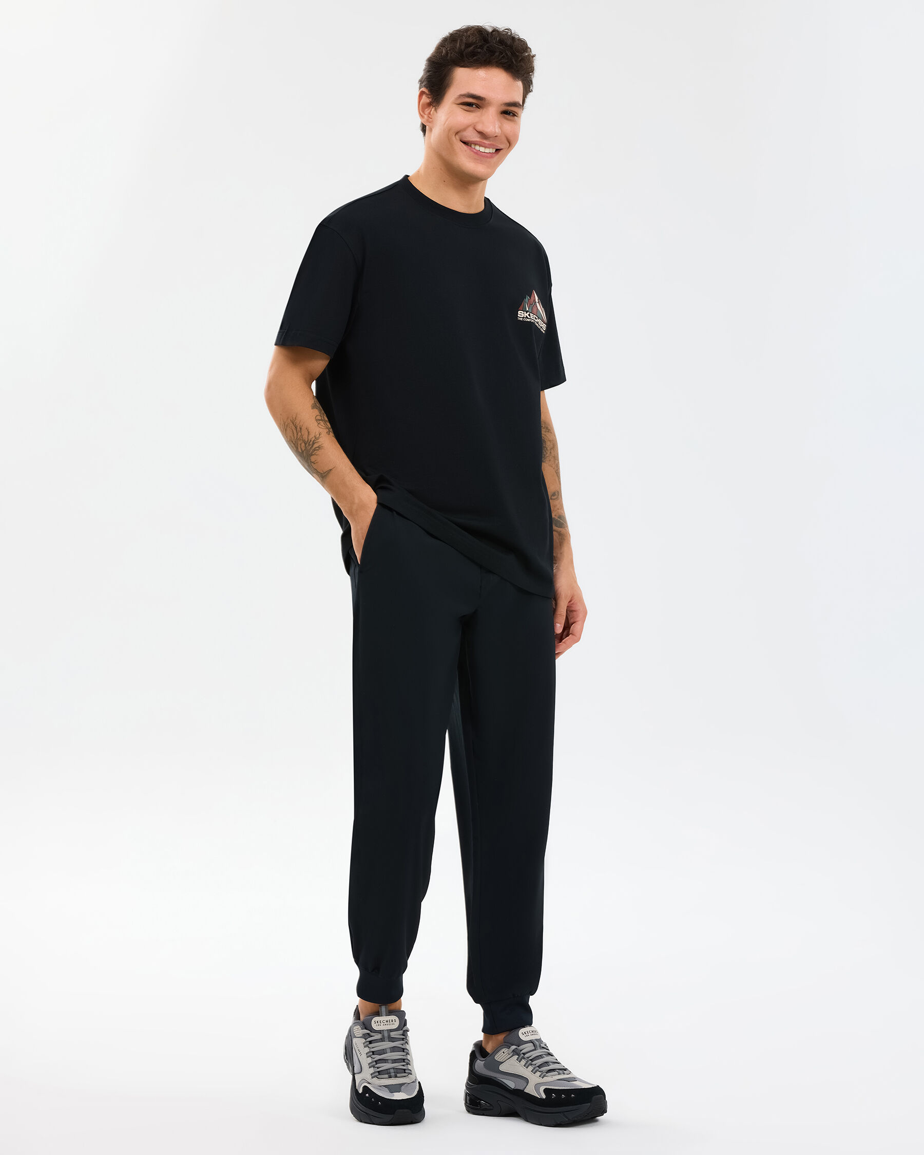 Resim M Micro Coll. Side Zipper Jogger Fit Pant
