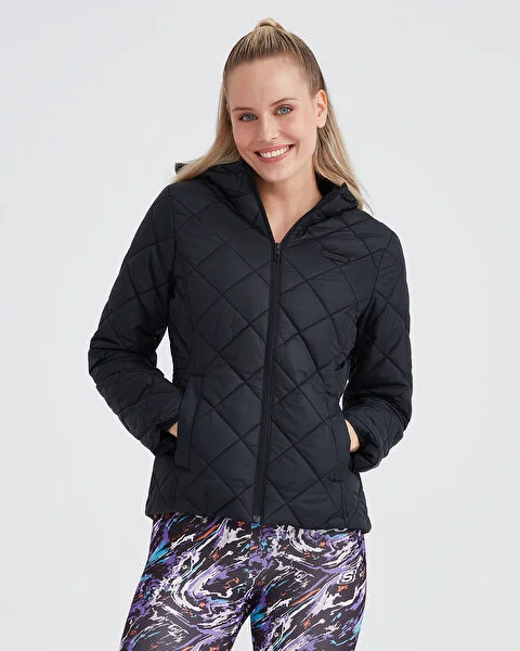 Resim W Capitone Hooded Jacket