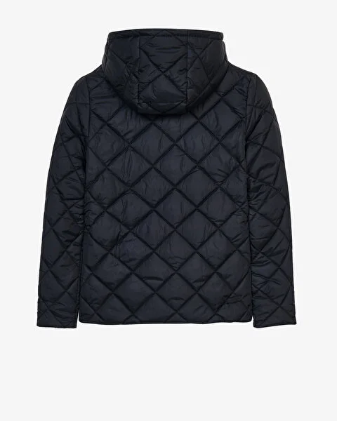Resim W Capitone Hooded Jacket