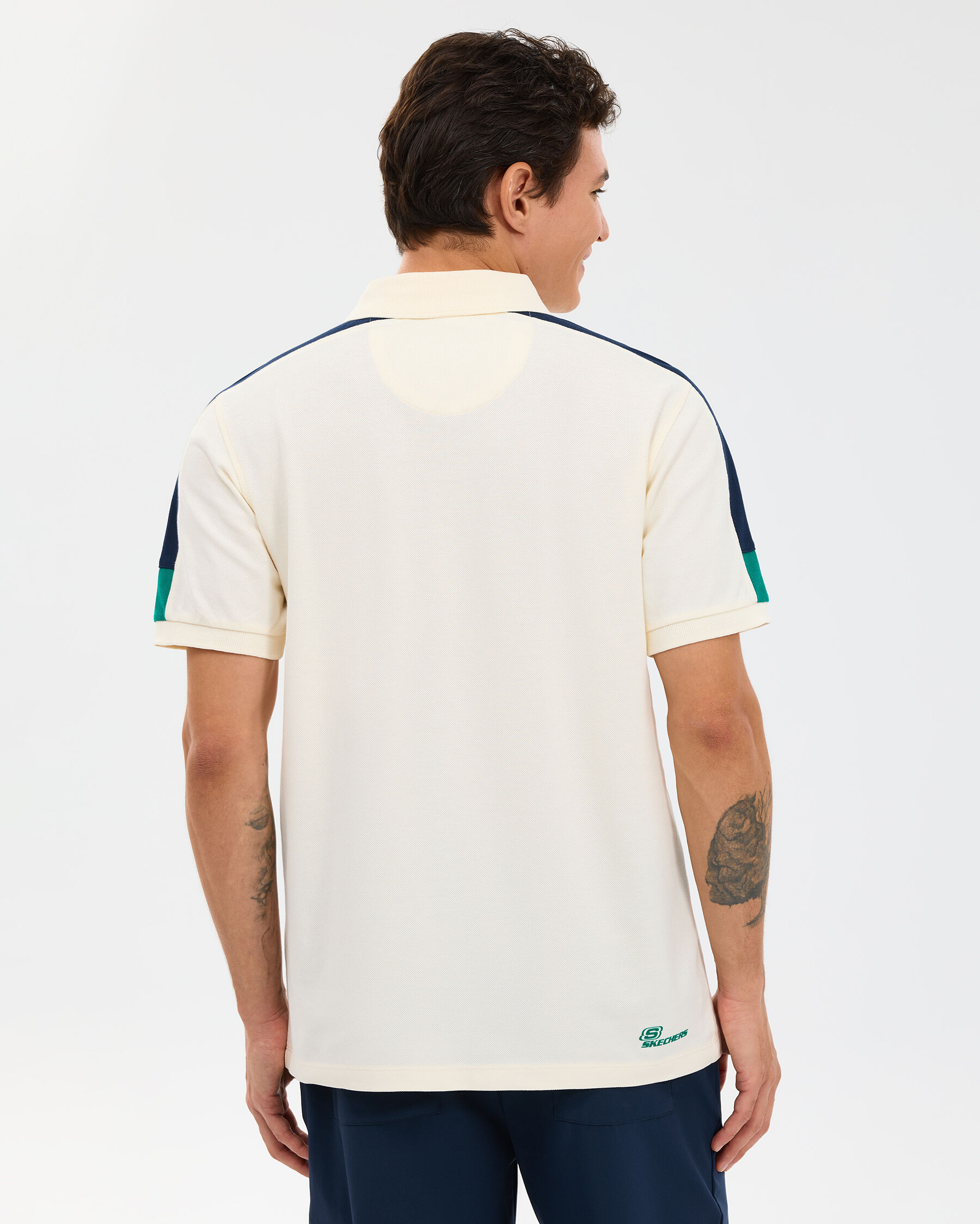 Resim M Color Block Detail Polo