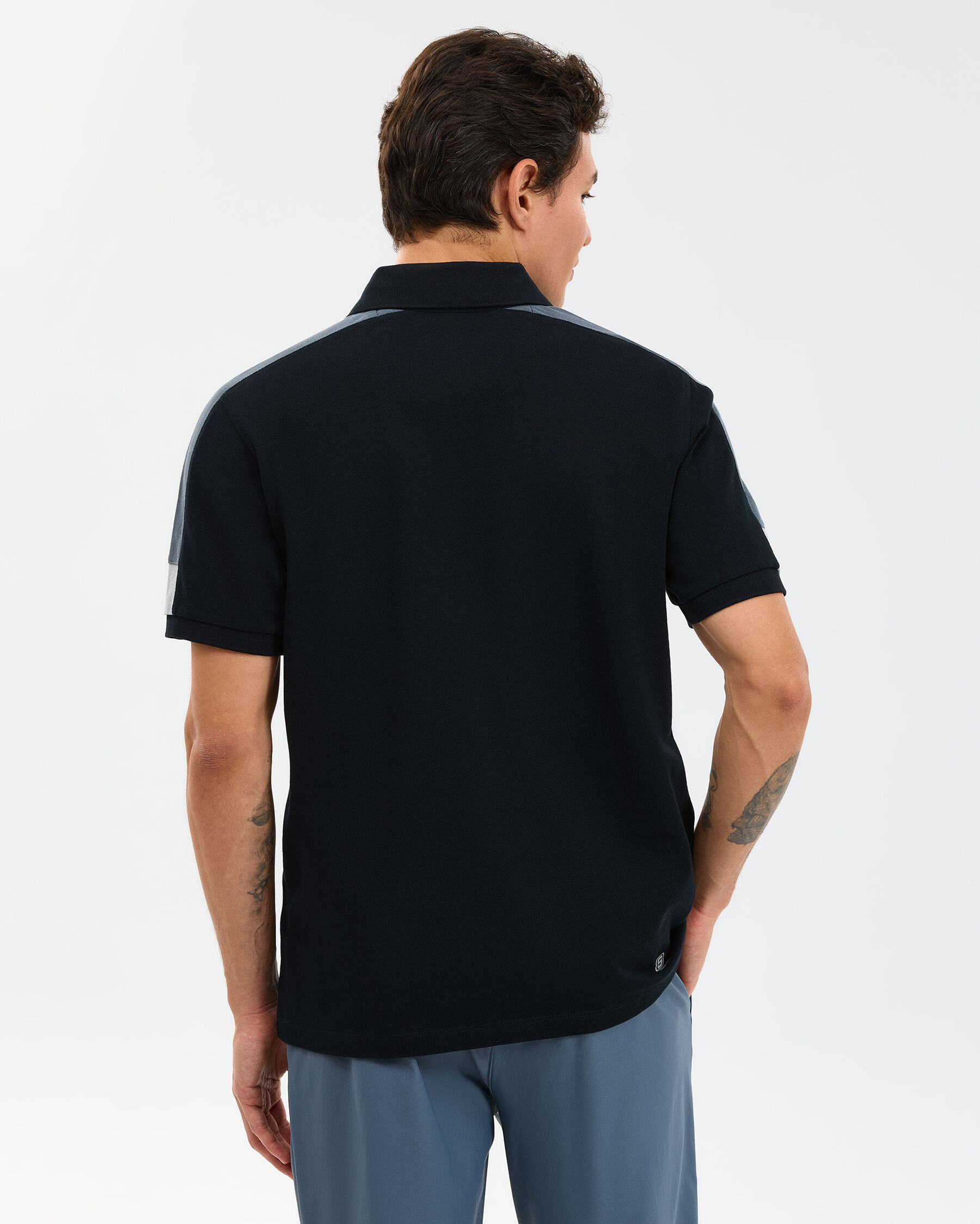 Resim M Color Block Detail Polo