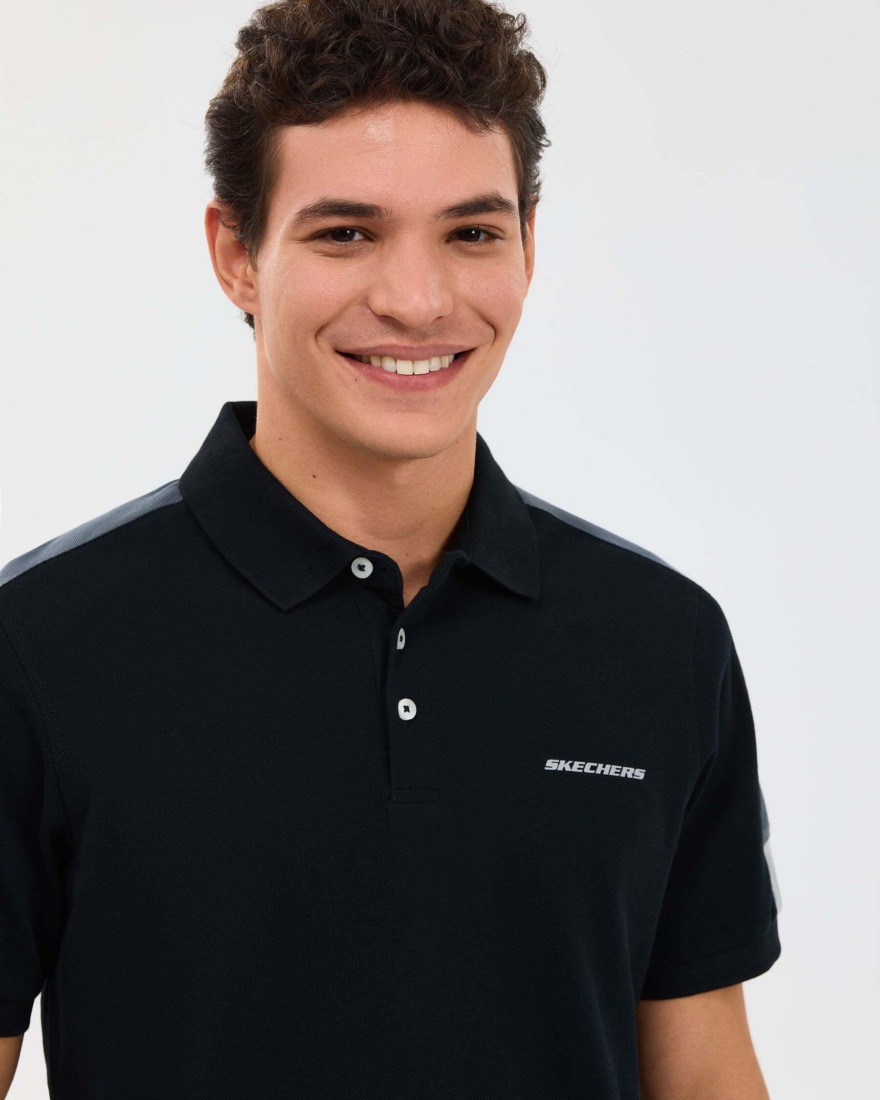 Resim M Color Block Detail Polo