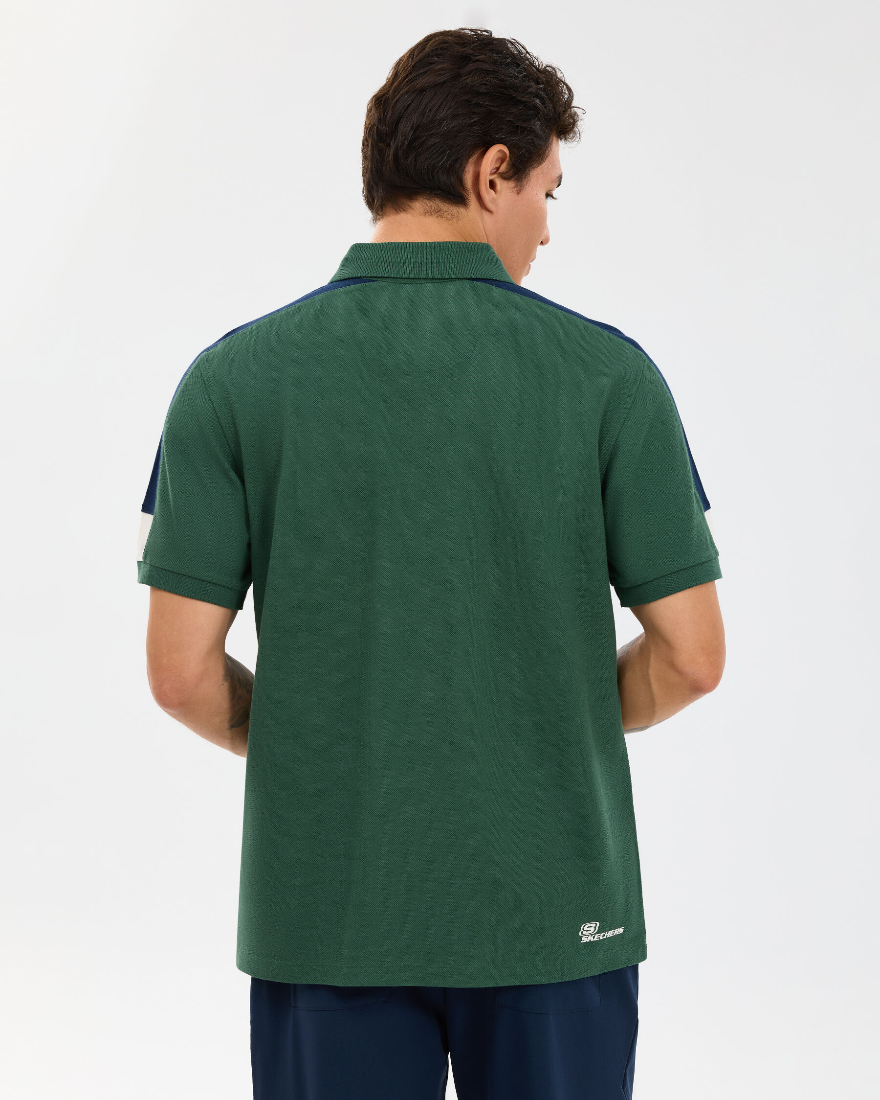 Resim M Color Block Detail Polo