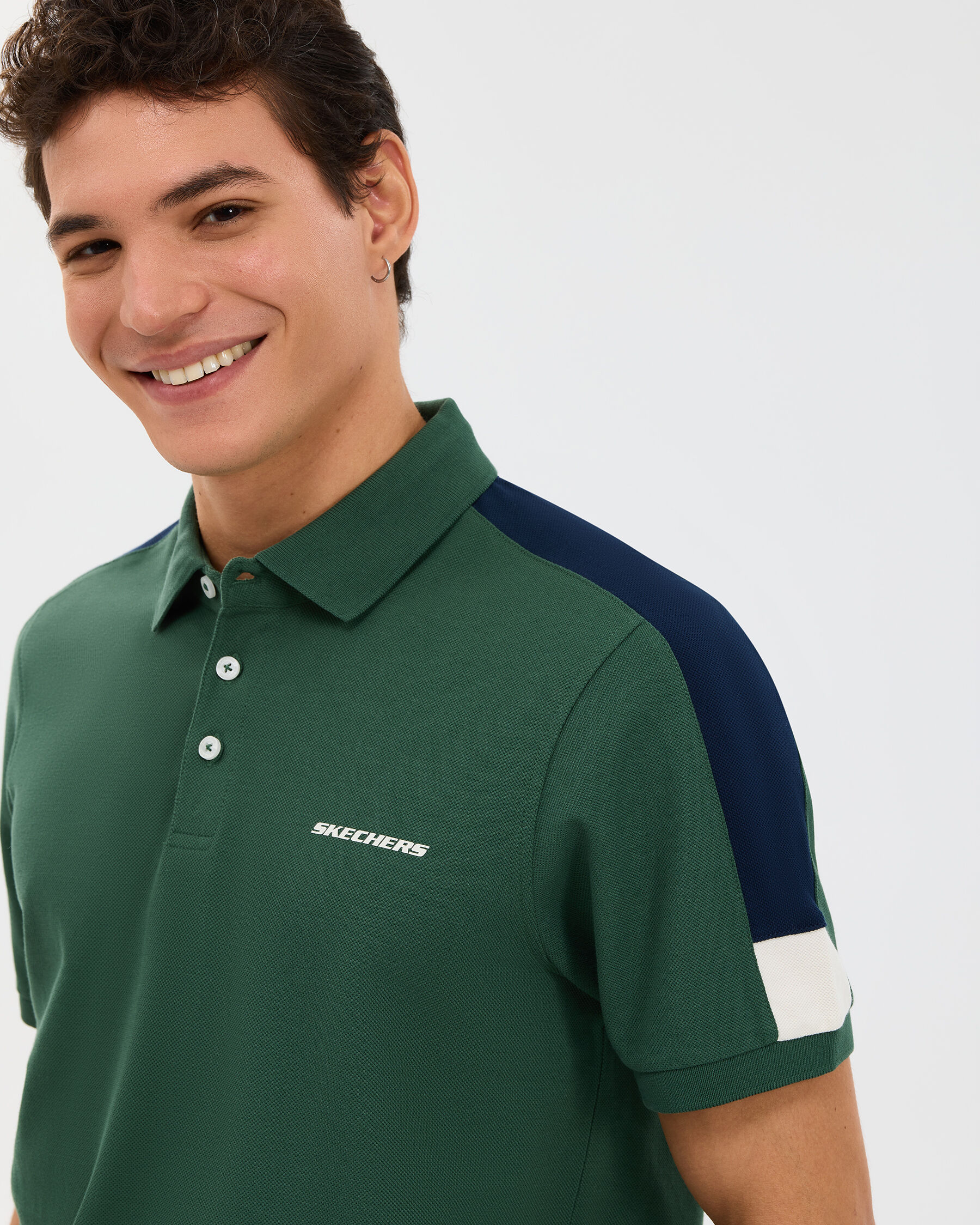 Resim M Color Block Detail Polo