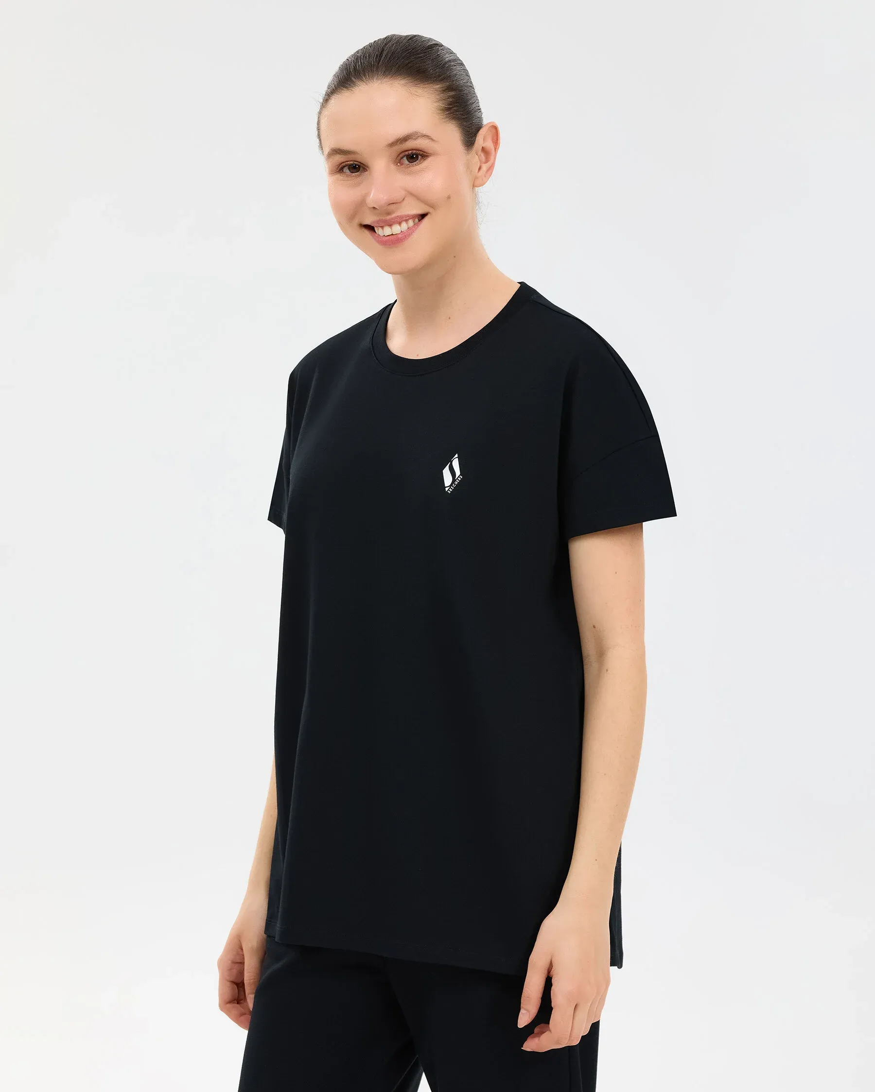 Resim W Crew Neck Graphic Tee T-shirt