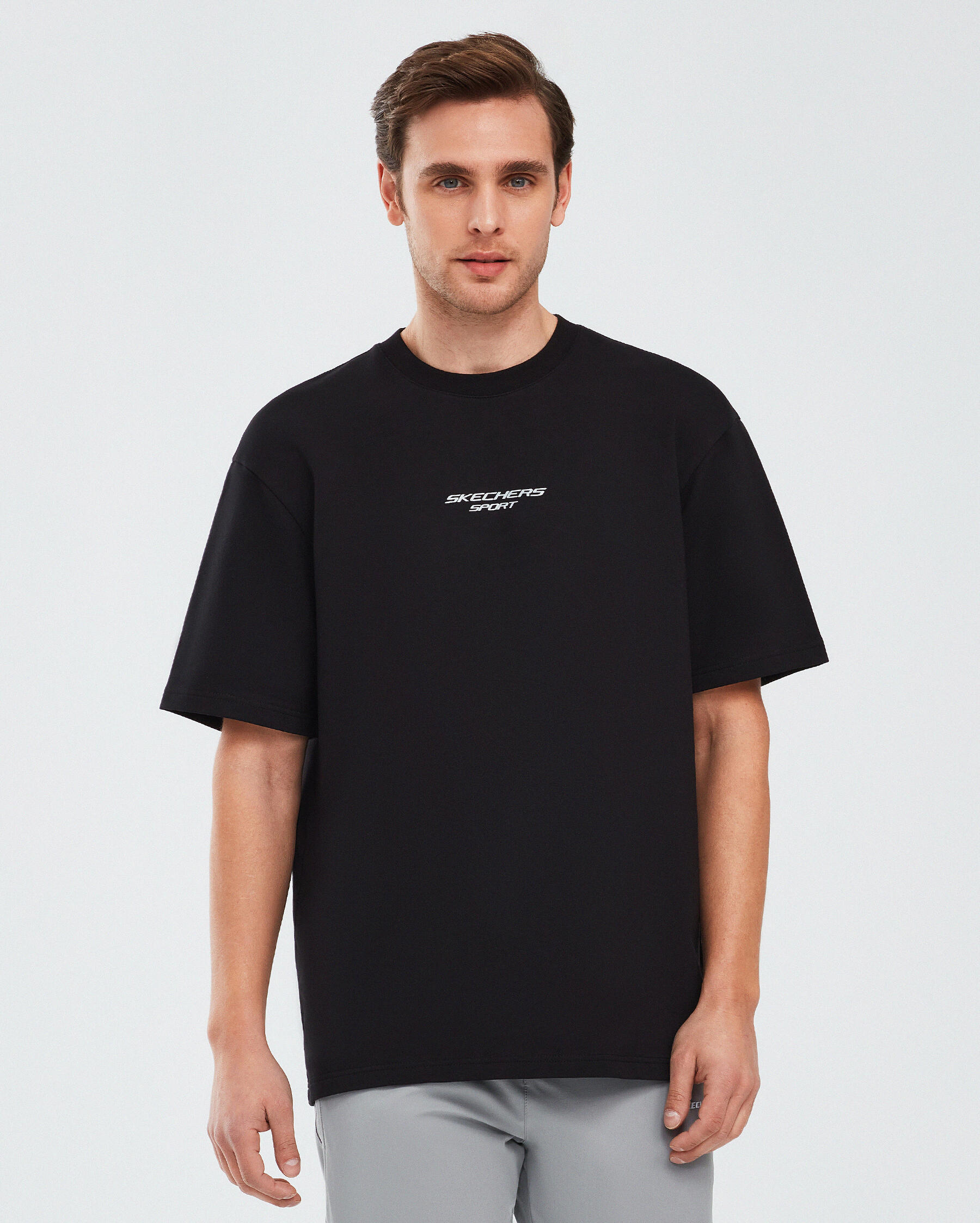 Resim M Graphic Tee Reflect Logo Oversize T-shirt