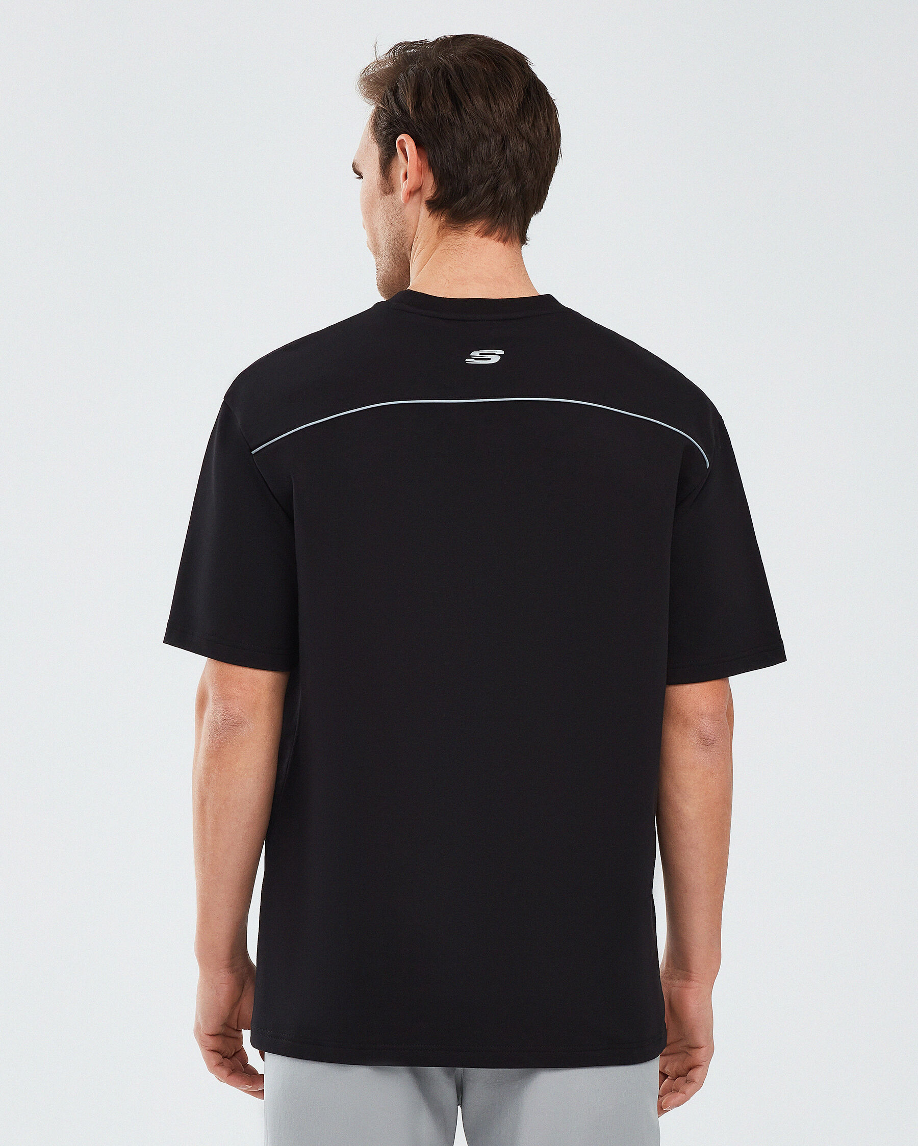 Resim M Graphic Tee Reflect Logo Oversize T-shirt