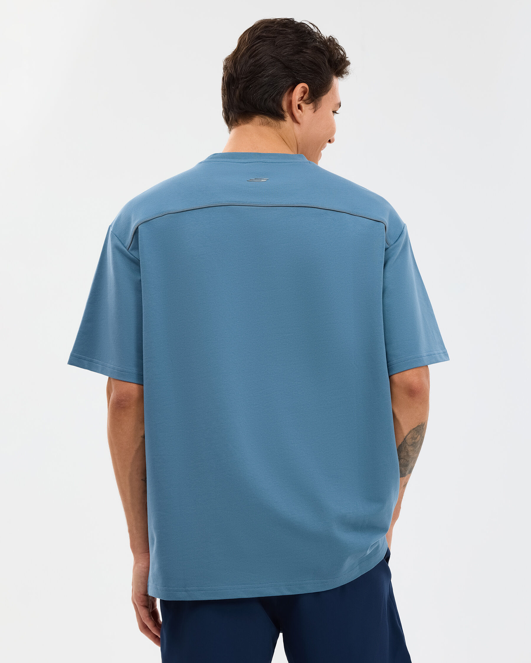 Resim M Graphic Tee Reflect Logo Oversize T-shirt