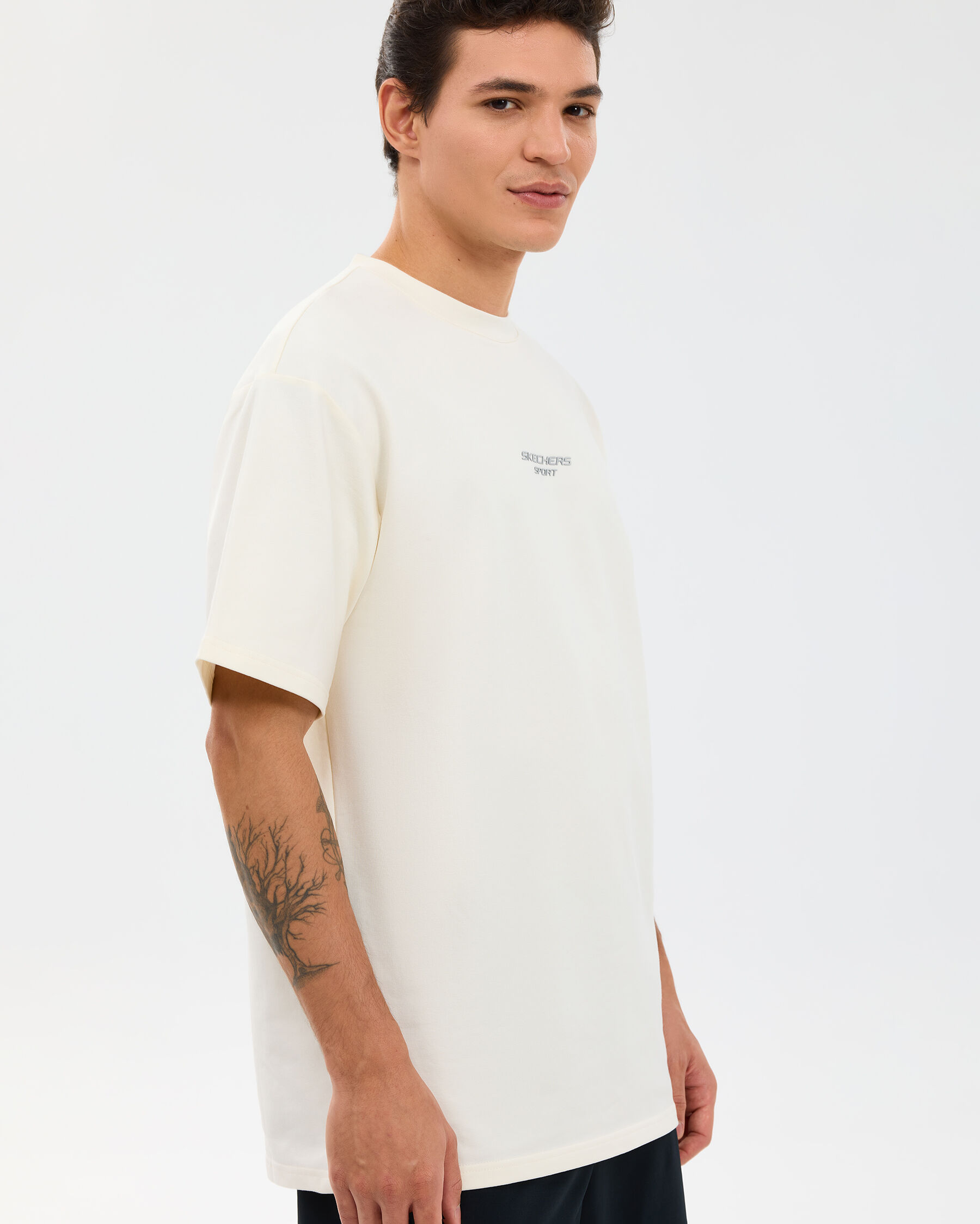 Resim M Graphic Tee Reflect Logo Oversize T-shirt