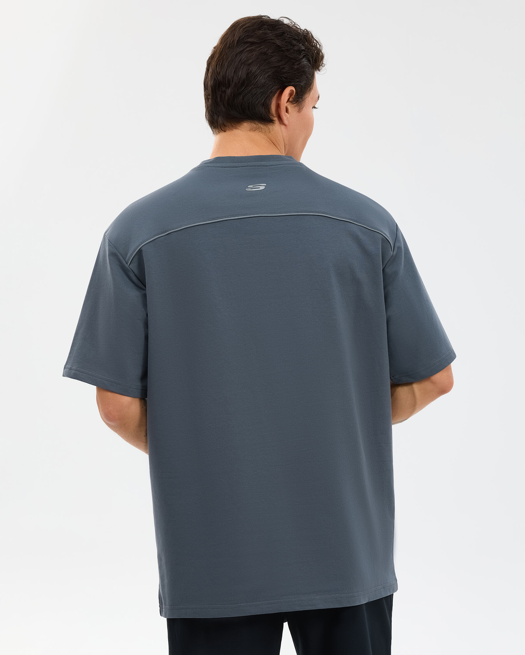 Resim M Graphic Tee Reflect Logo Oversize T-shirt
