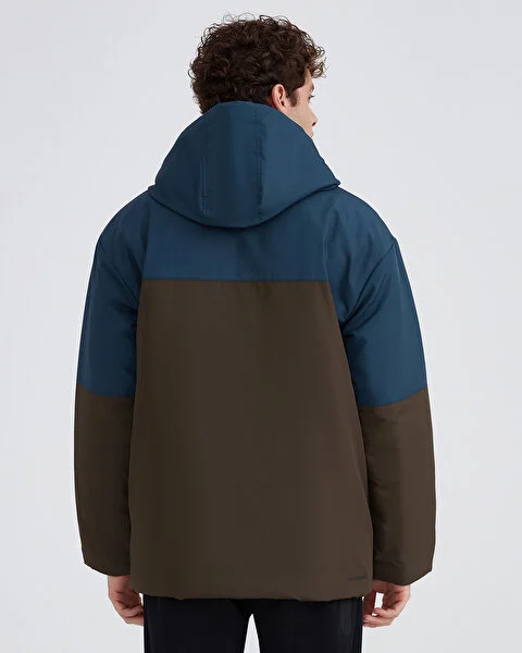 M Outerwear Padded Jacket Erkek Mavi Mont S232059-405