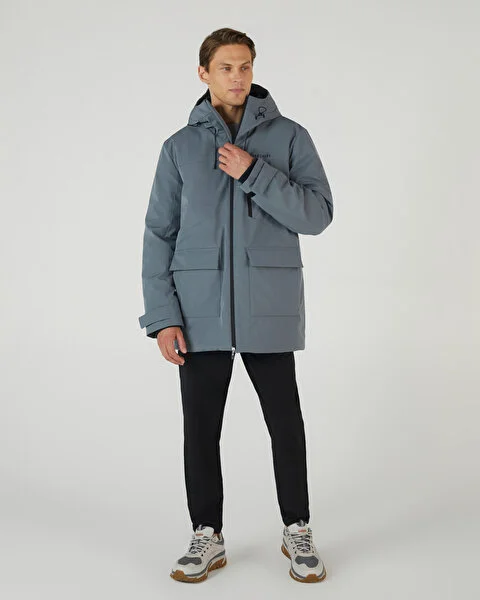 Resim M Outerwear Coated Jacket