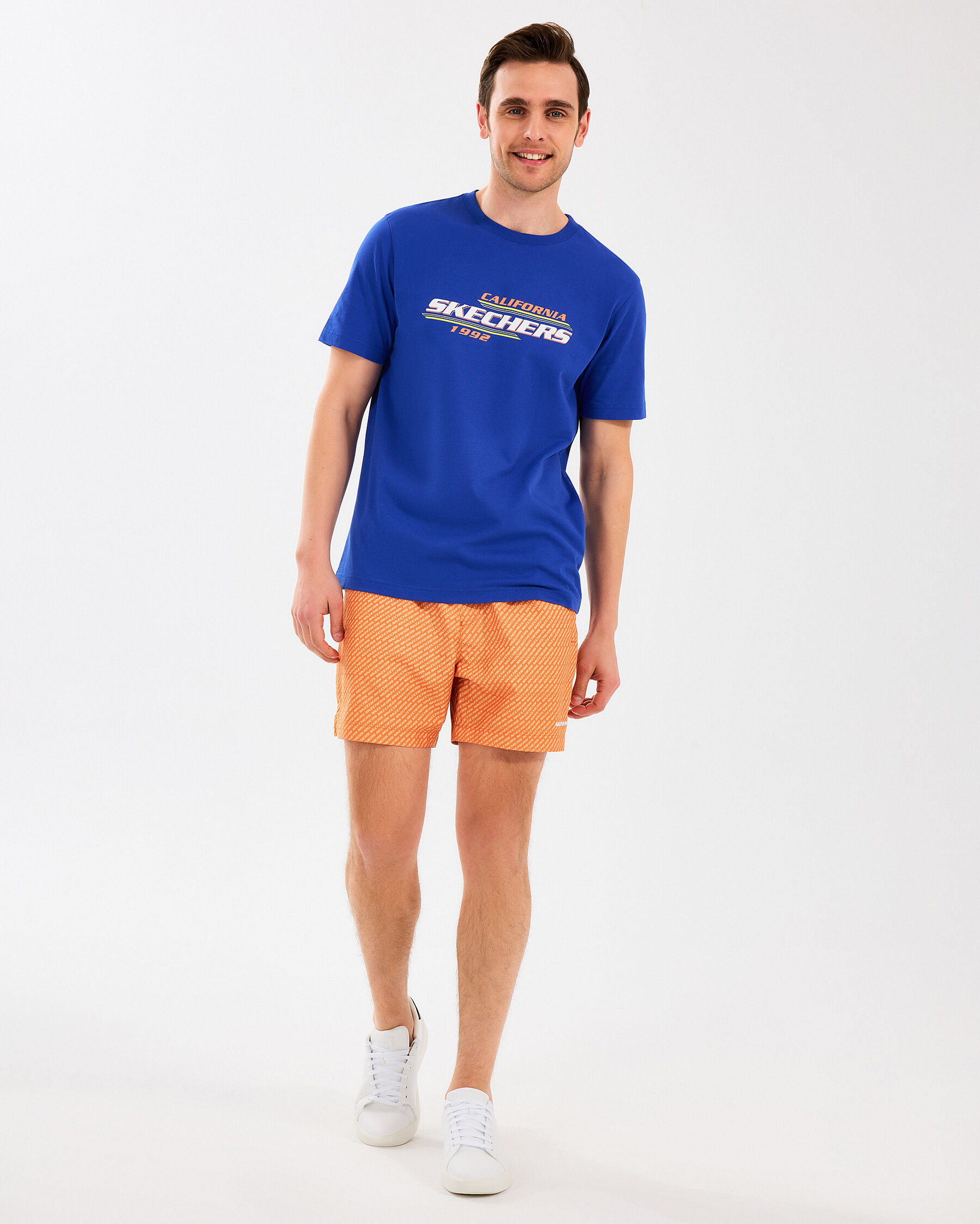 Resim M 5 Inch Allover Print Swimshort