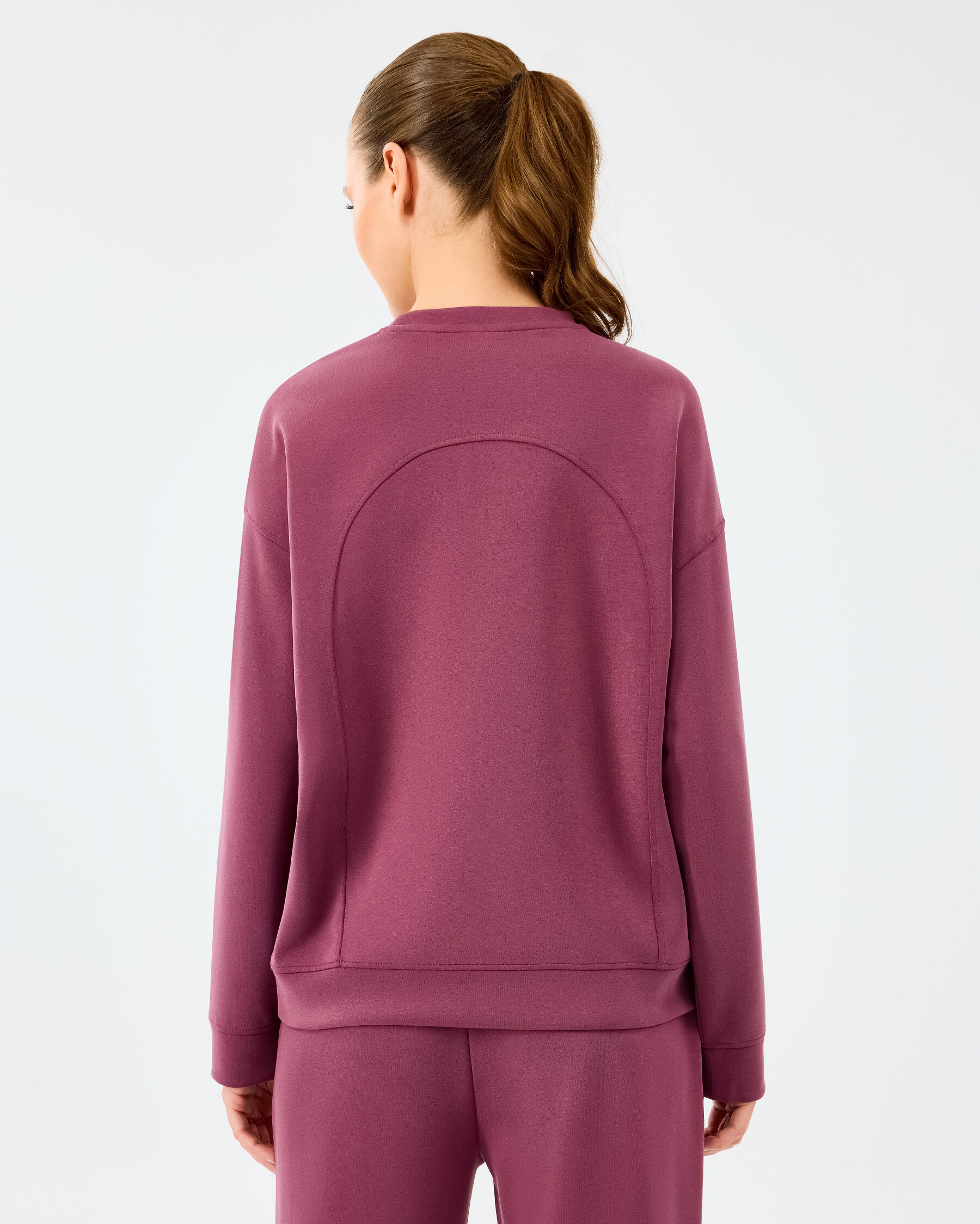 Resim W Lounge Loose Crew Neck Sweatshirt