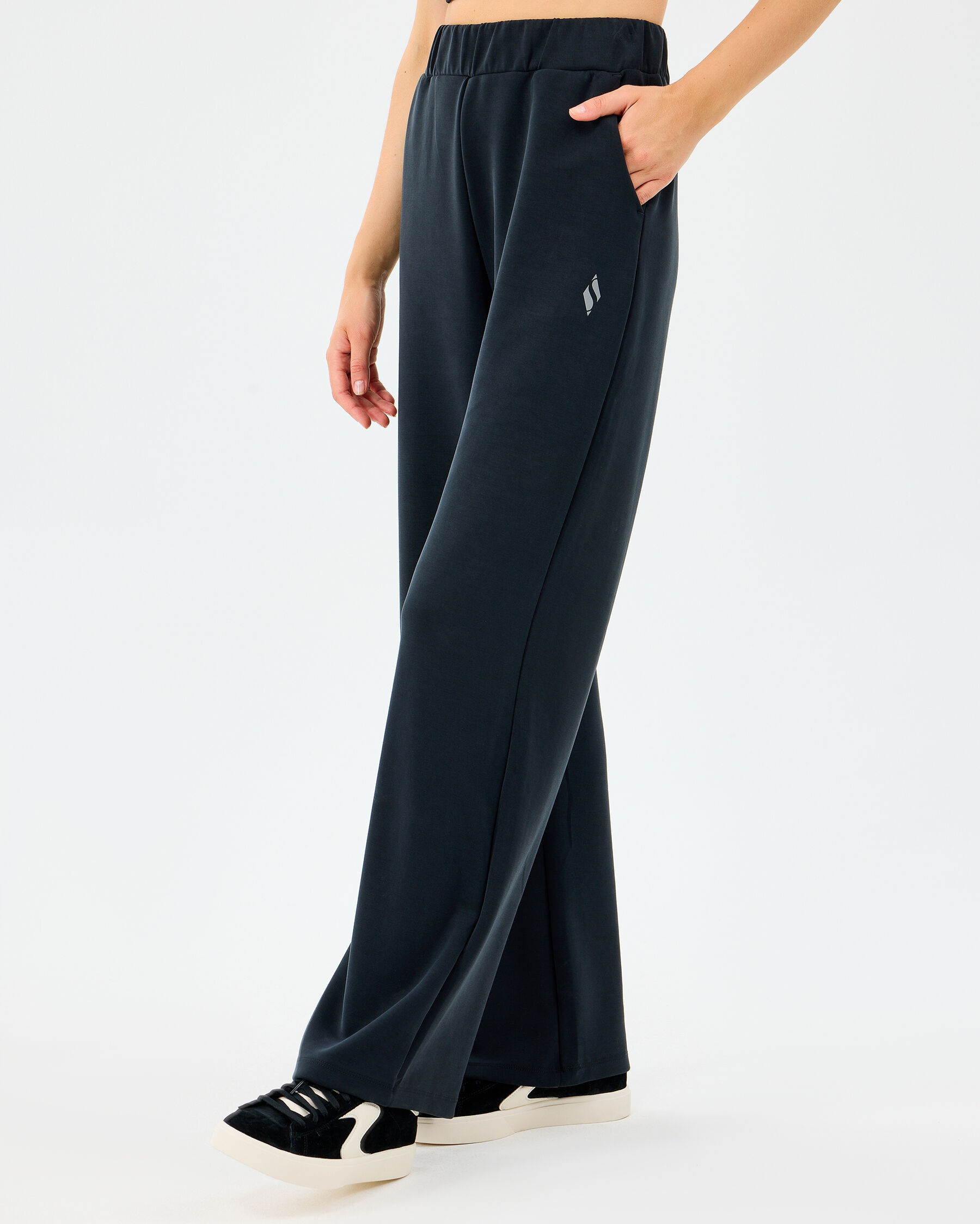Resim W Lounge Loose Wide Leg Sweatpant