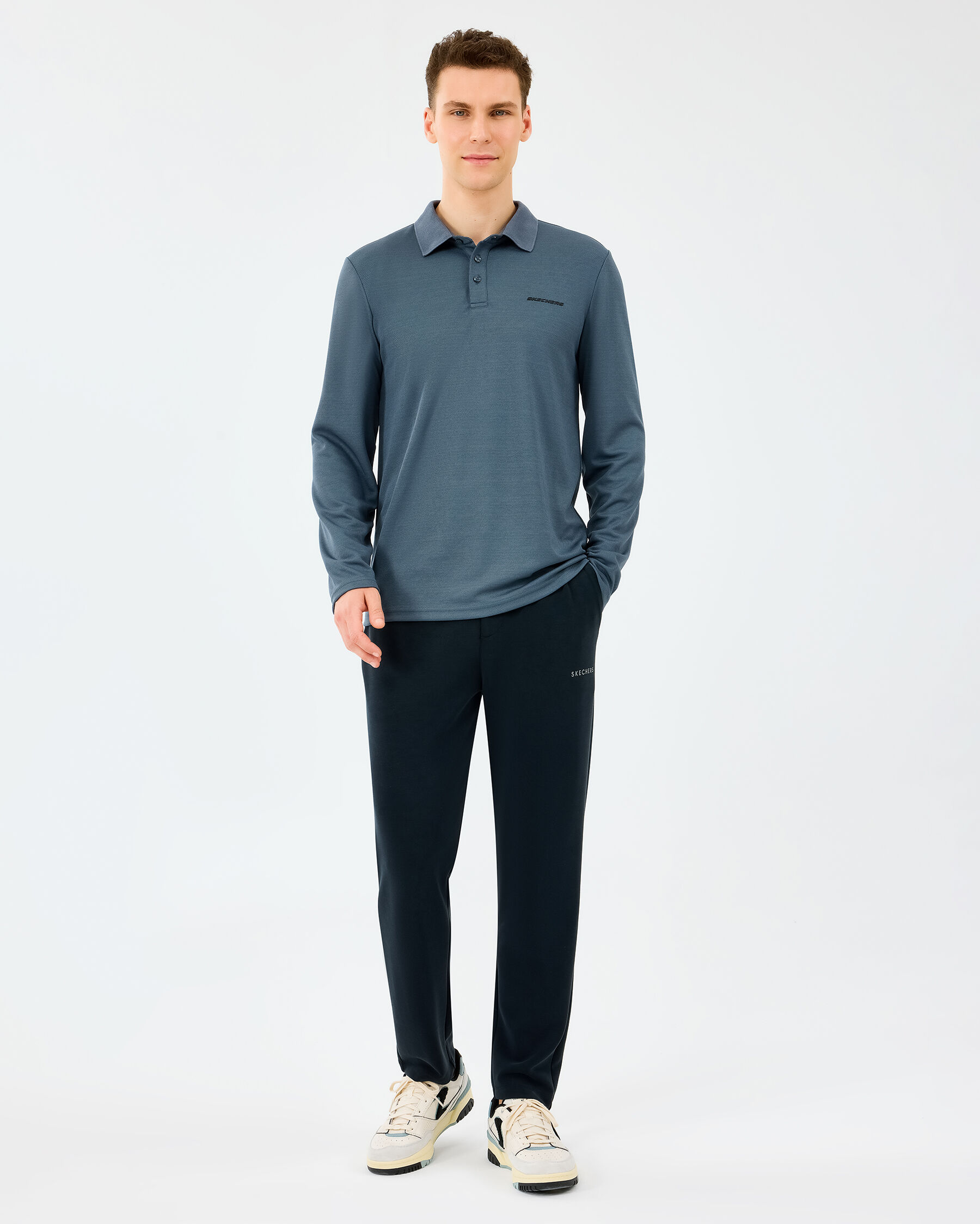 Resim M Long Slv Polo